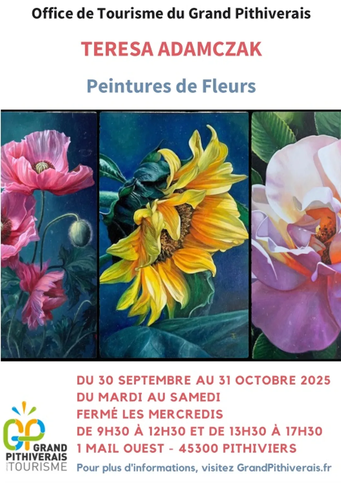 PITHIVIERS (45) - Exposition : À la découverte de l’univers poétique de Teresa Adamczak