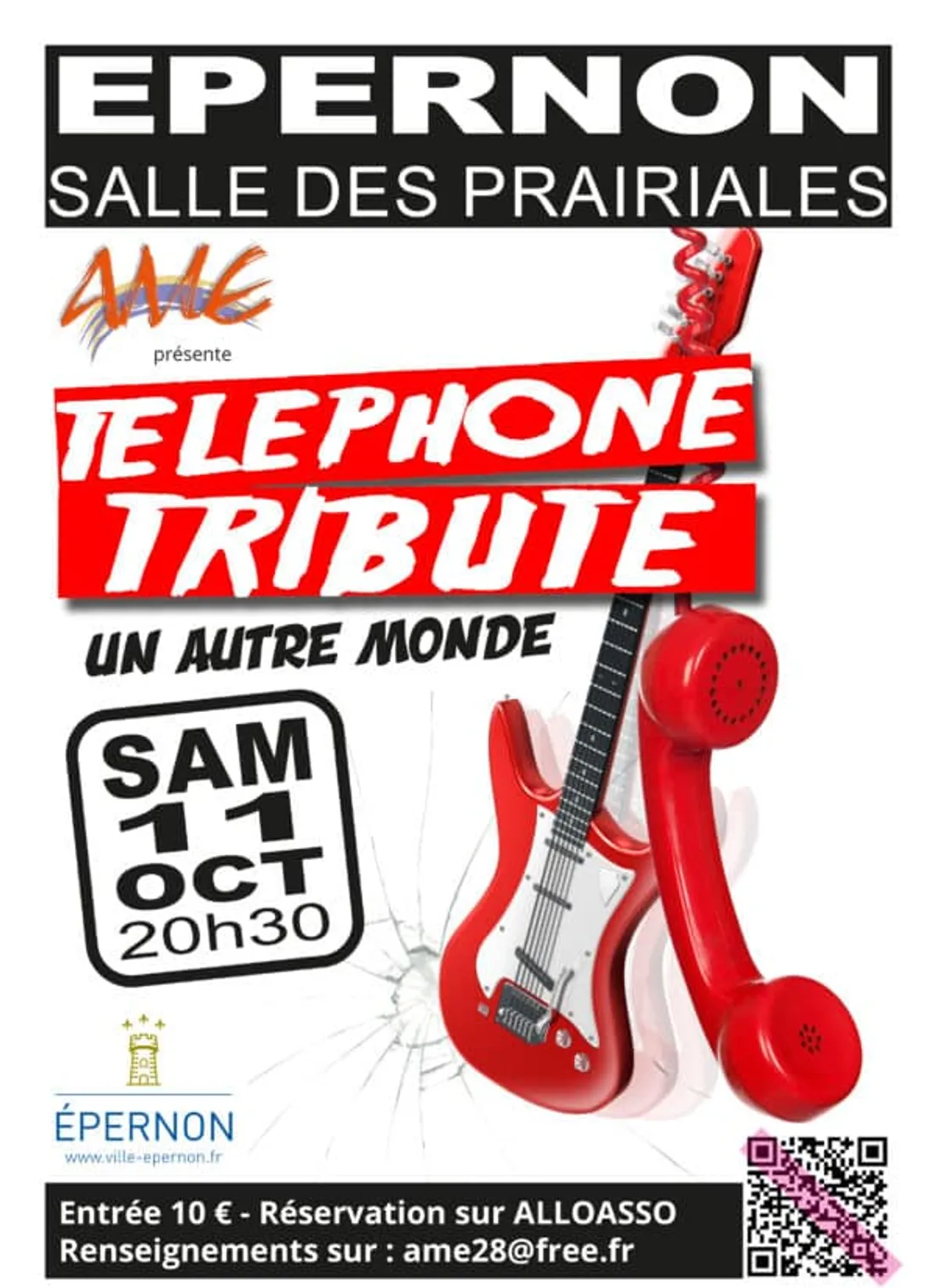 ÉPERNON - Concert : Téléphone Tribute