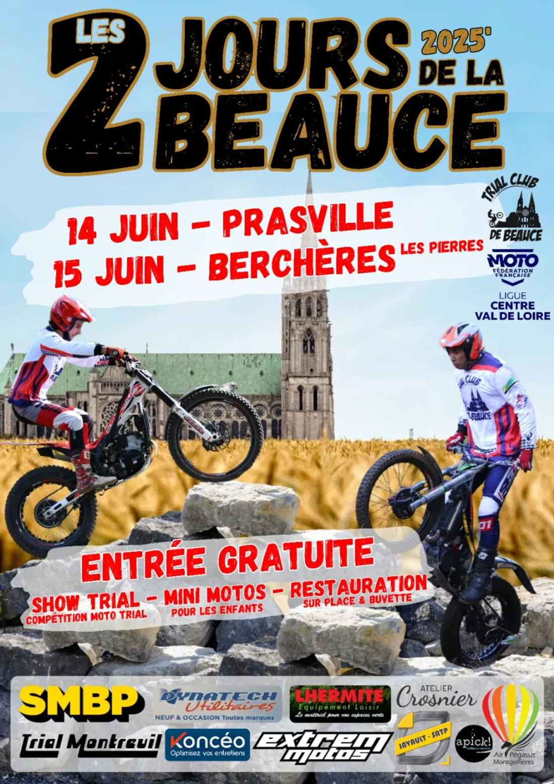 PRASVILLE / BERCHÈRES-LES-PIERRES - Trial 2 jours de la Beauce
