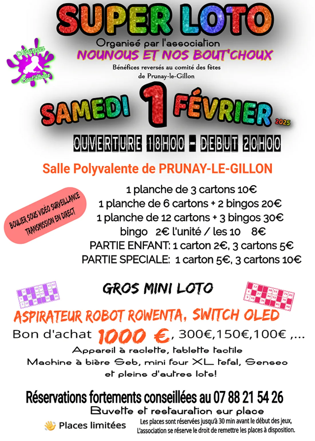 PRUNAY-LE-GILLON - Loto des Nounous et nos Bout'Choux