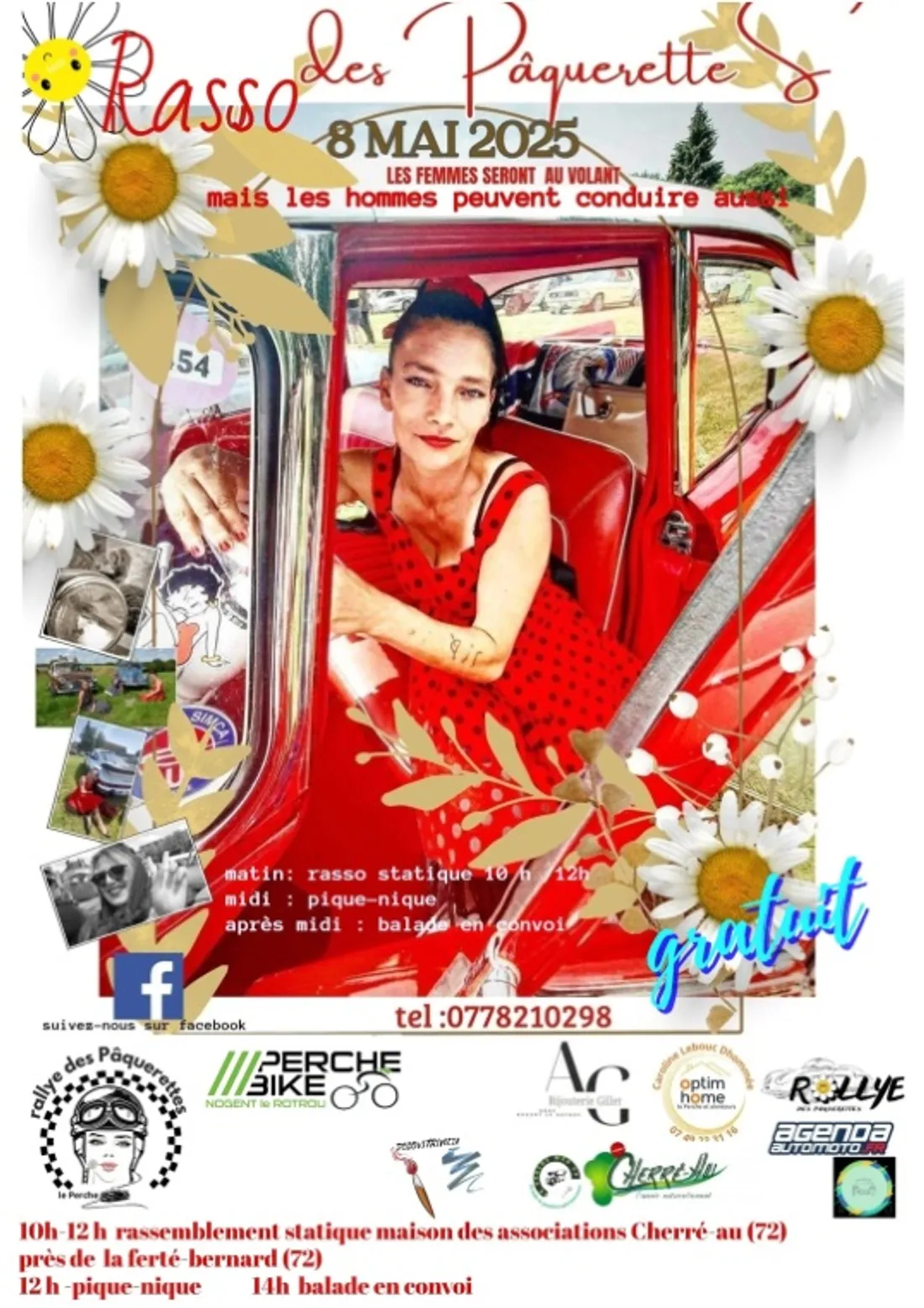 CHERRÉ (72) - Le Rallye des pâquerettes