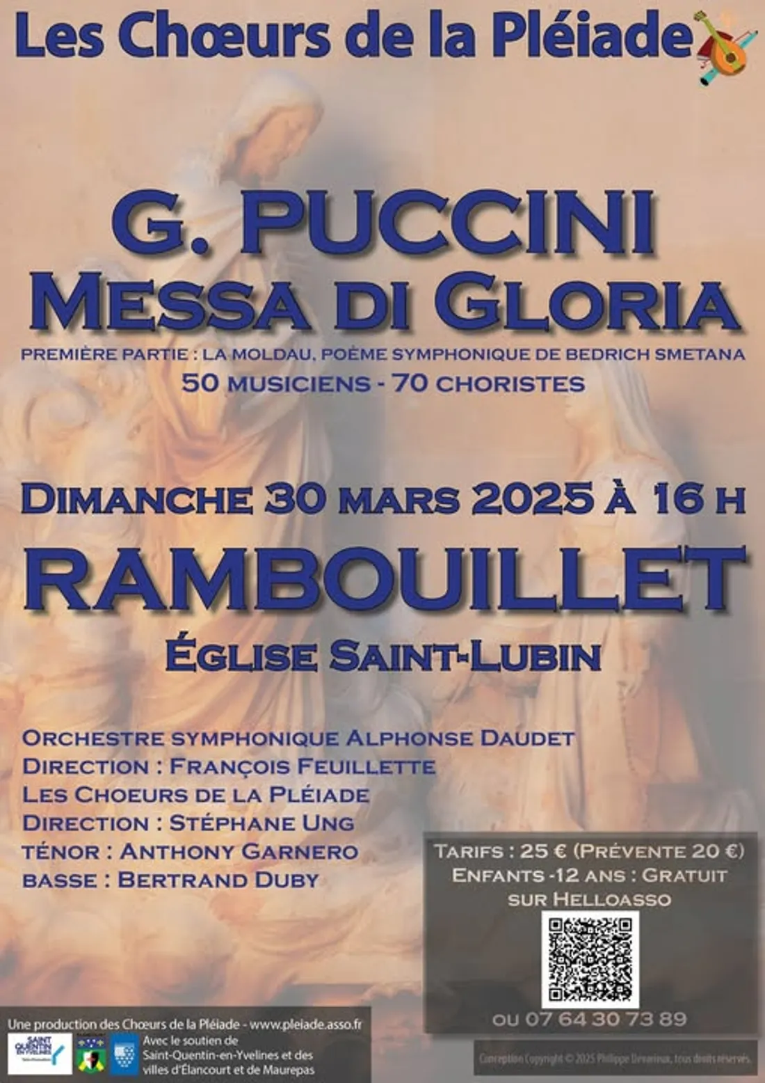 RAMBOUILLET (78) - Concert : Les Chœurs de la Pléiade