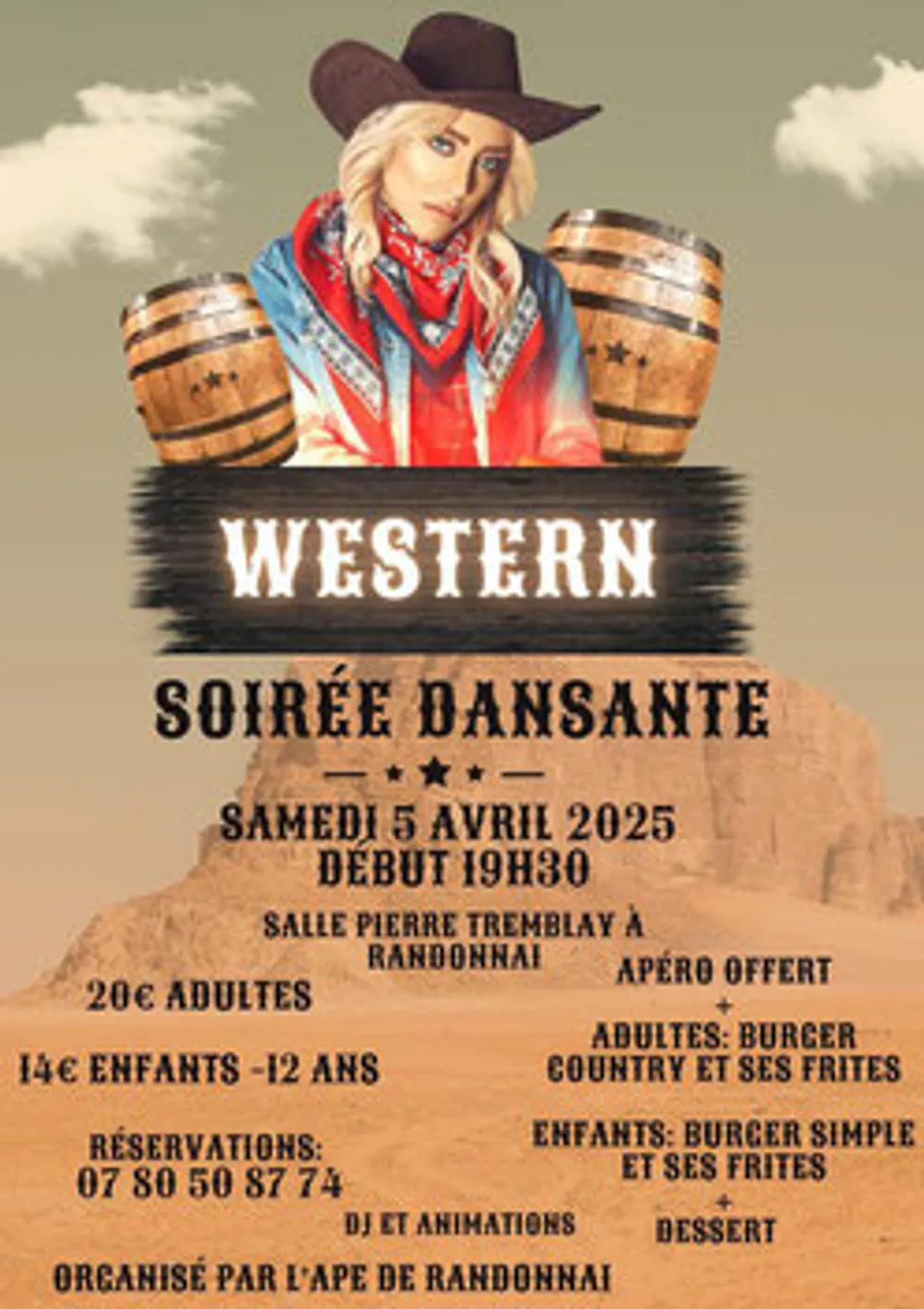 RANDONNAI (61) - Soirée dansante country
