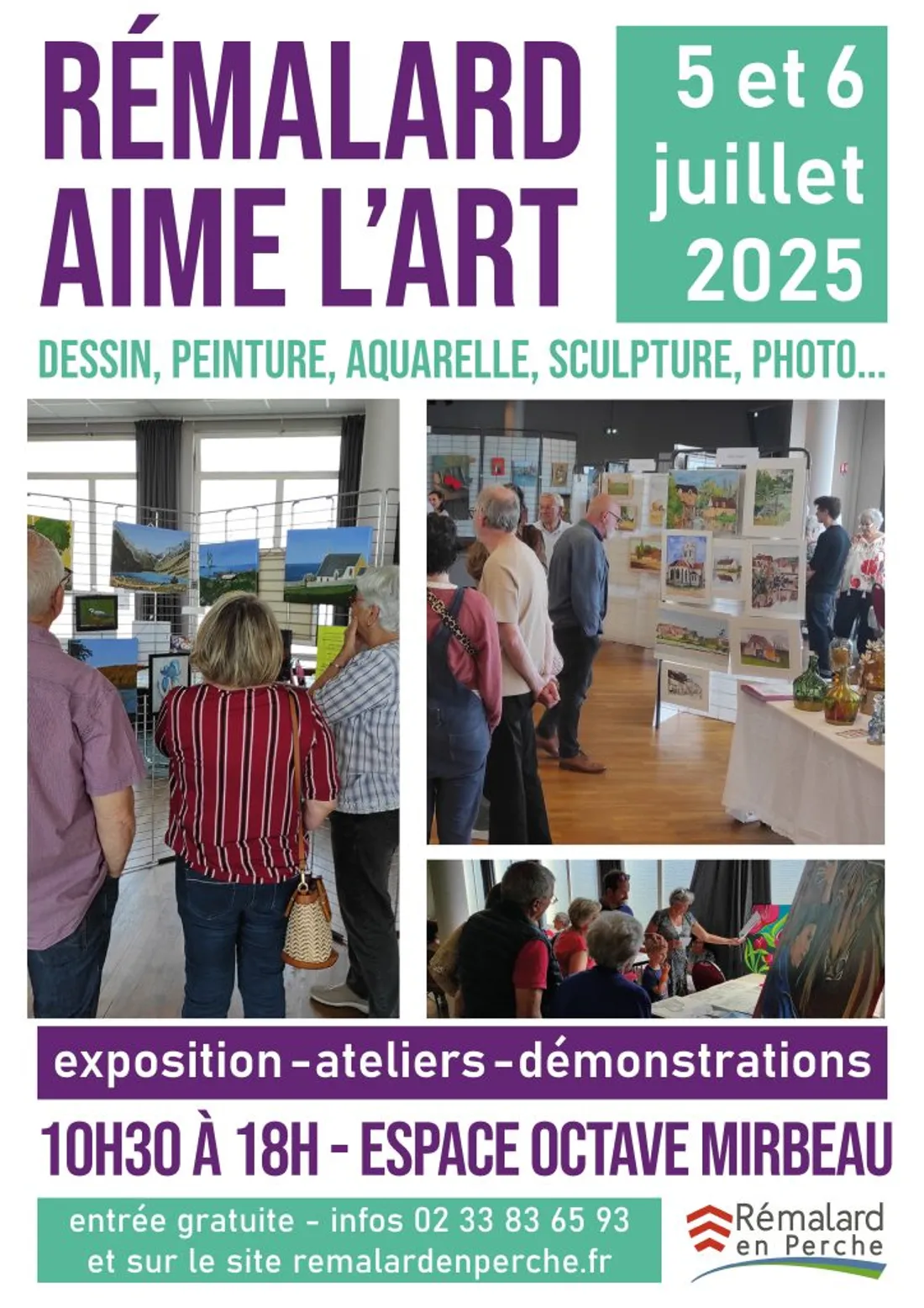 RÉMALARD (61) - Rémalard aime l'art