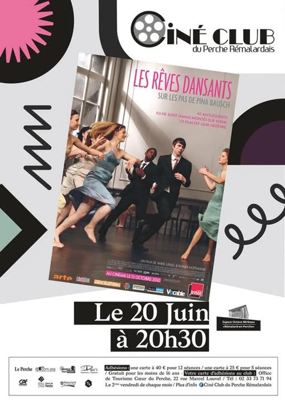 RÉMALARD (61) - Ciné-club : Rêves dansants