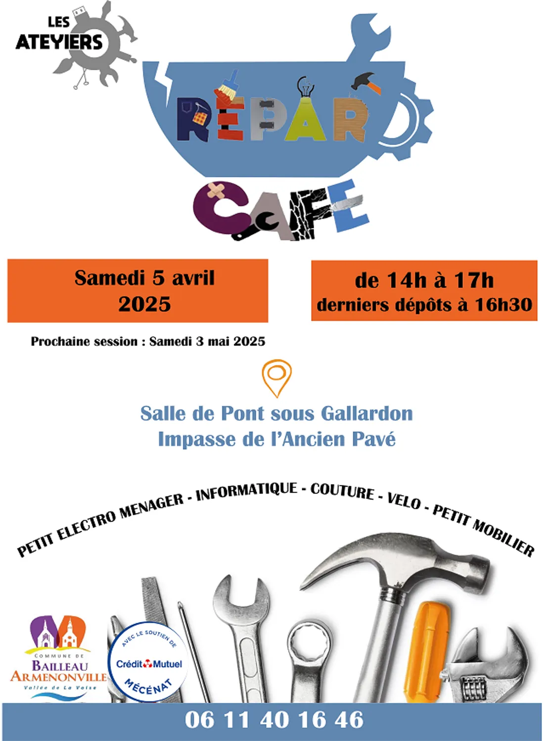 BAILLEAU-ARMENONVILLE - Repar' Café