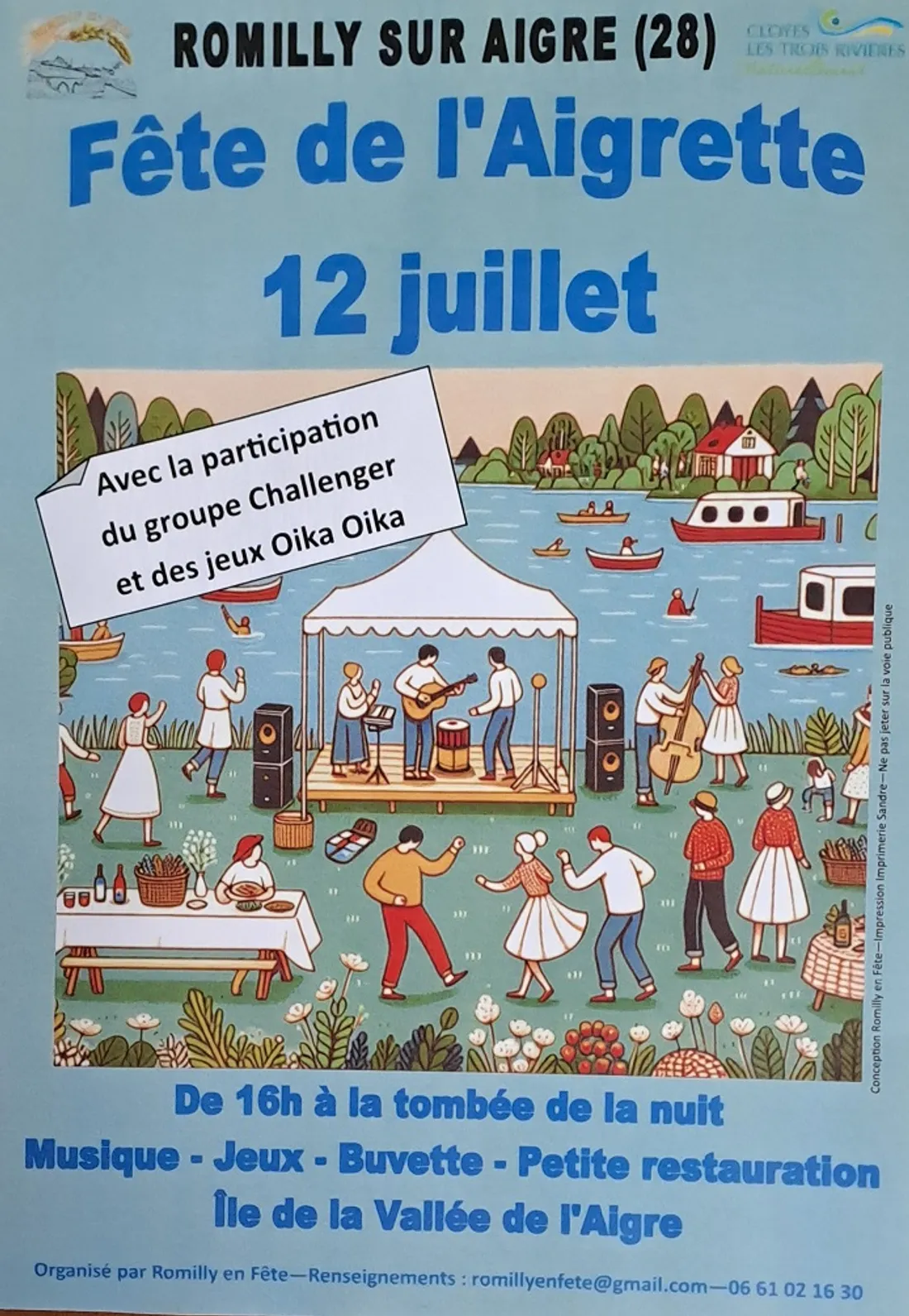 ROMILLY-SUR-AIGRE - Fête de l'Aigrette
