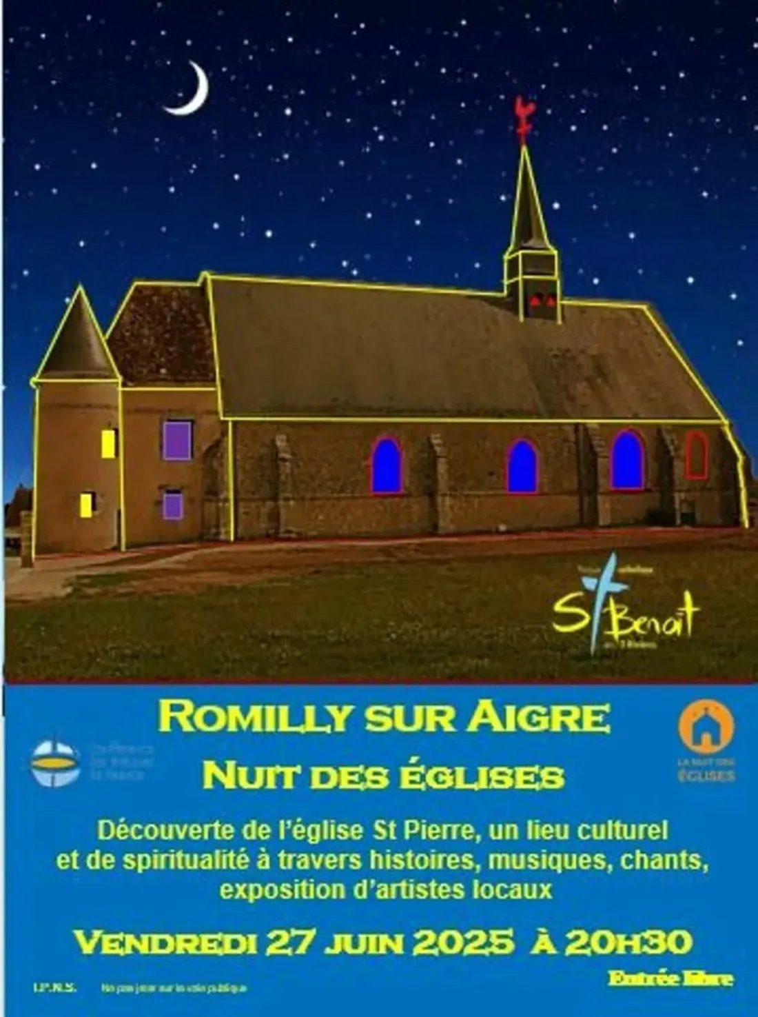 ROMILLY-SUR-AIGRE - Nuit des églises