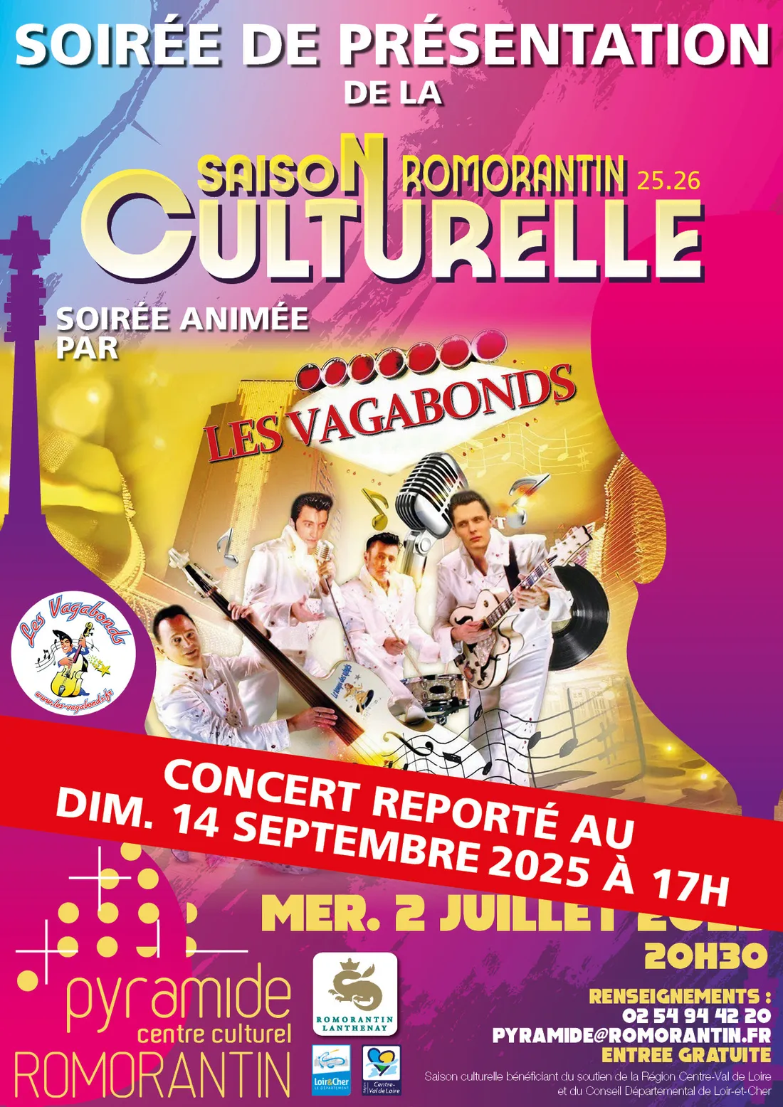 ROMORANTIN (41) - Présentation de la saison culturelle