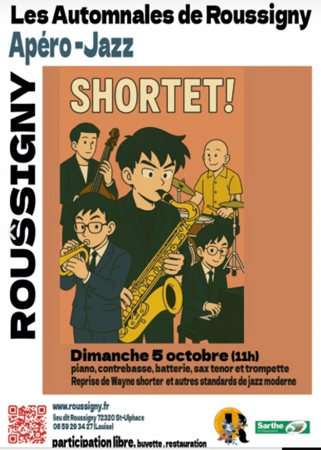 SAINT-ULPHACE (72) - Apéro concert : Shortet !
