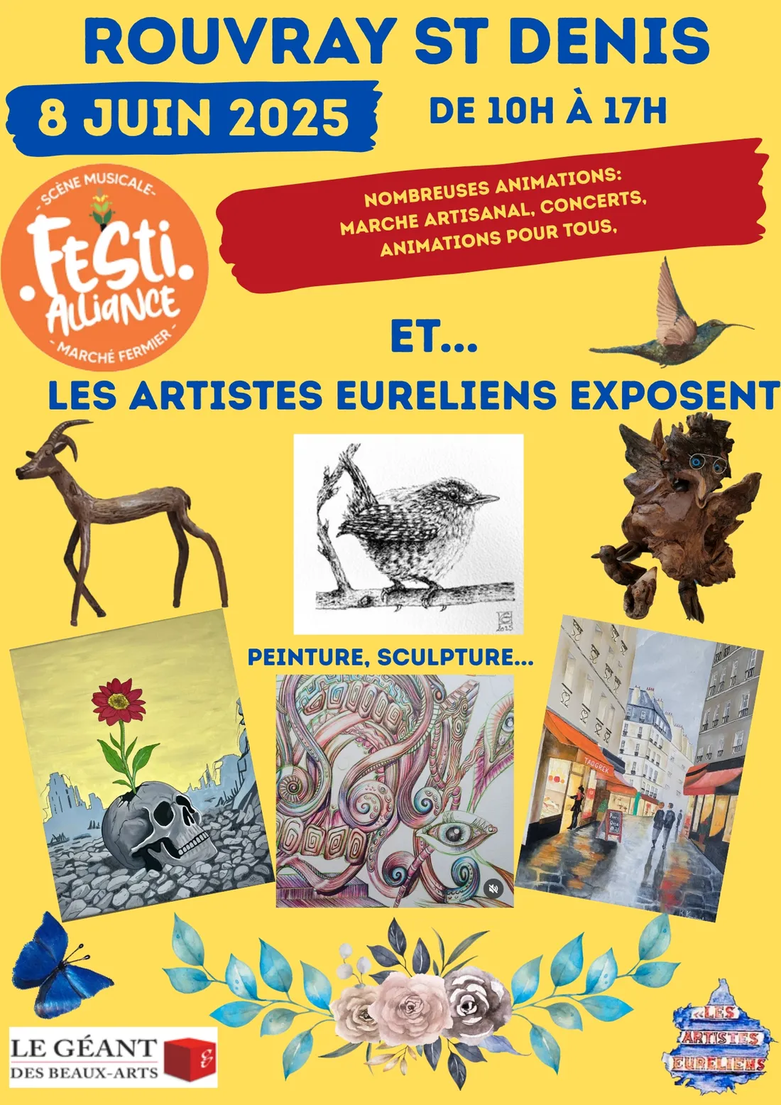 ROUVRAY-SAINT-DENIS - Exposition des Artistes Euréliens