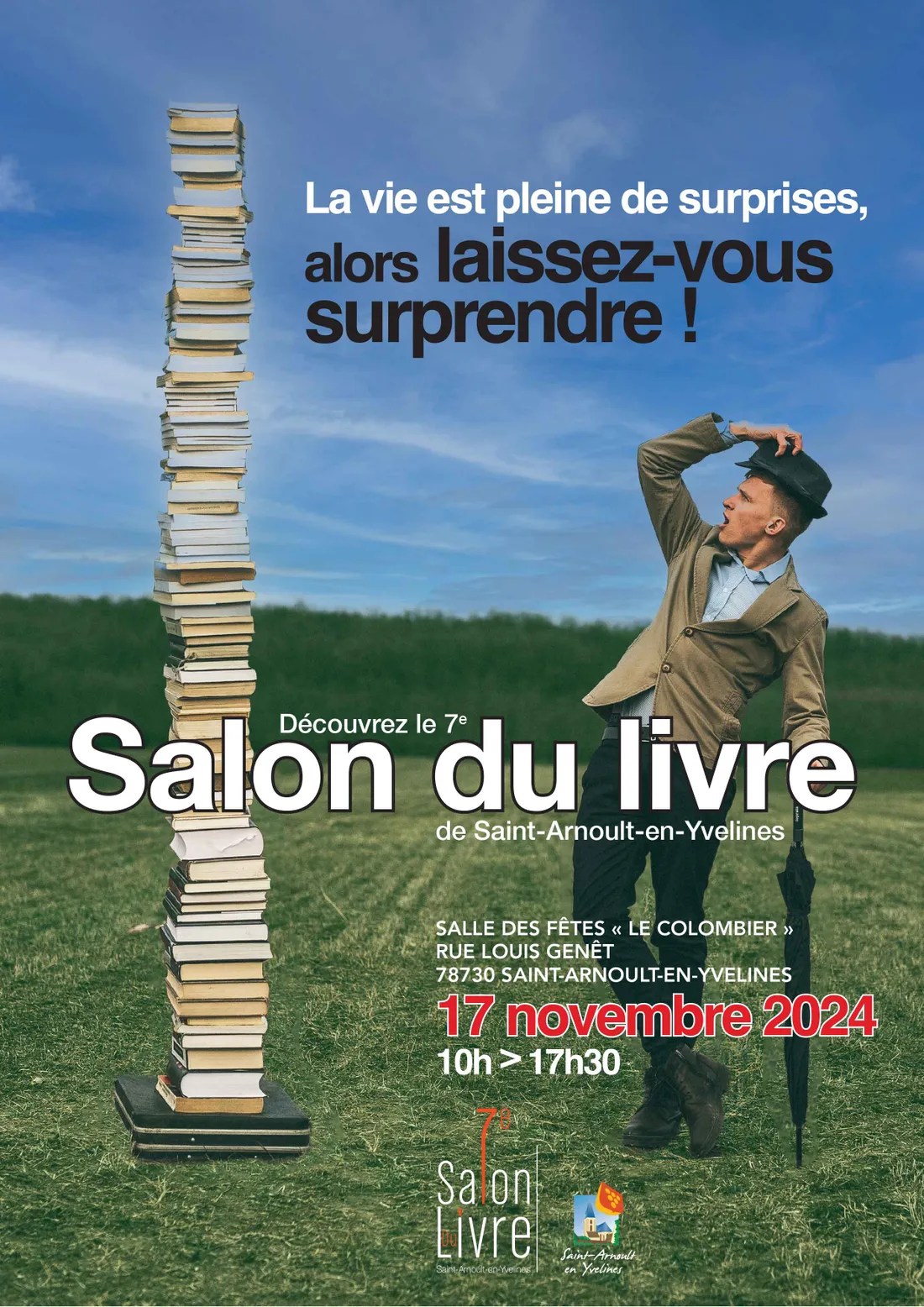 SAINT-ARNOULT-EN-YVELINES (78) – Salon du livre