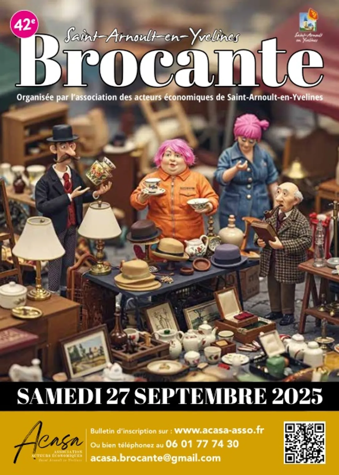 SAINT-ARNOULT-EN-YVELINES (78) - Brocante