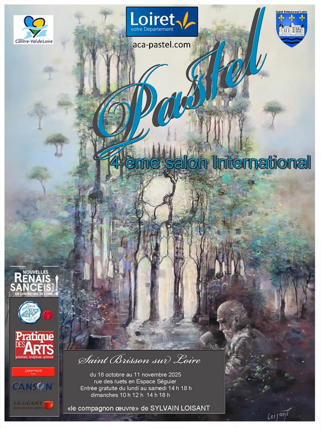 SAINT-BRISSON-SUR-LOIRE (45) - Salon International du Pastel