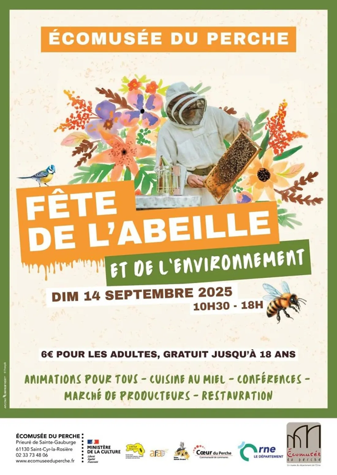 SAINT-CYR-LA-ROSIÈRE (61) - Fête de l'Abeille et de l'environnement