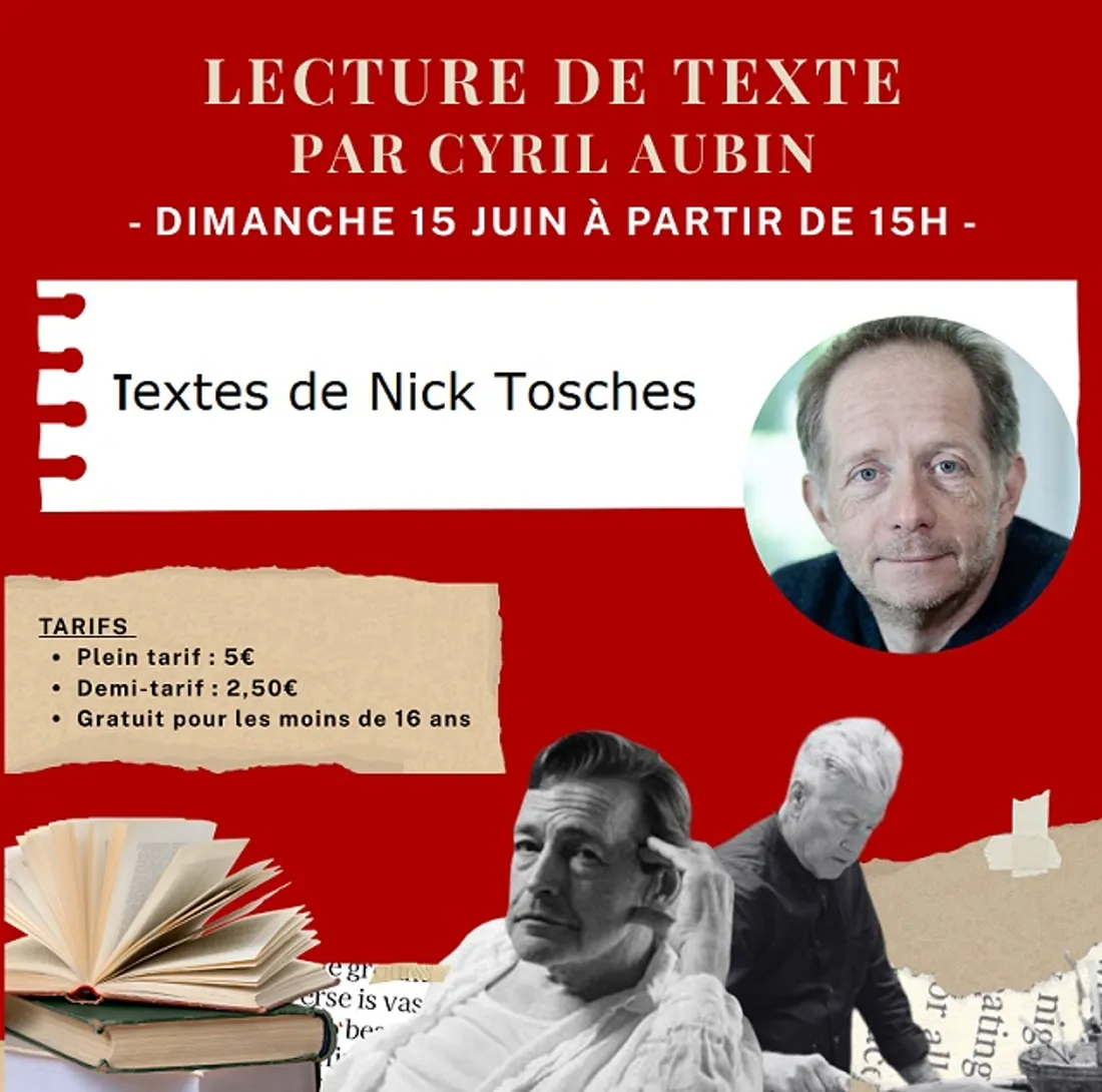 SAINT-CYR-LA-ROSIÈRE (61) - Lecture de textes de Nick Tosches