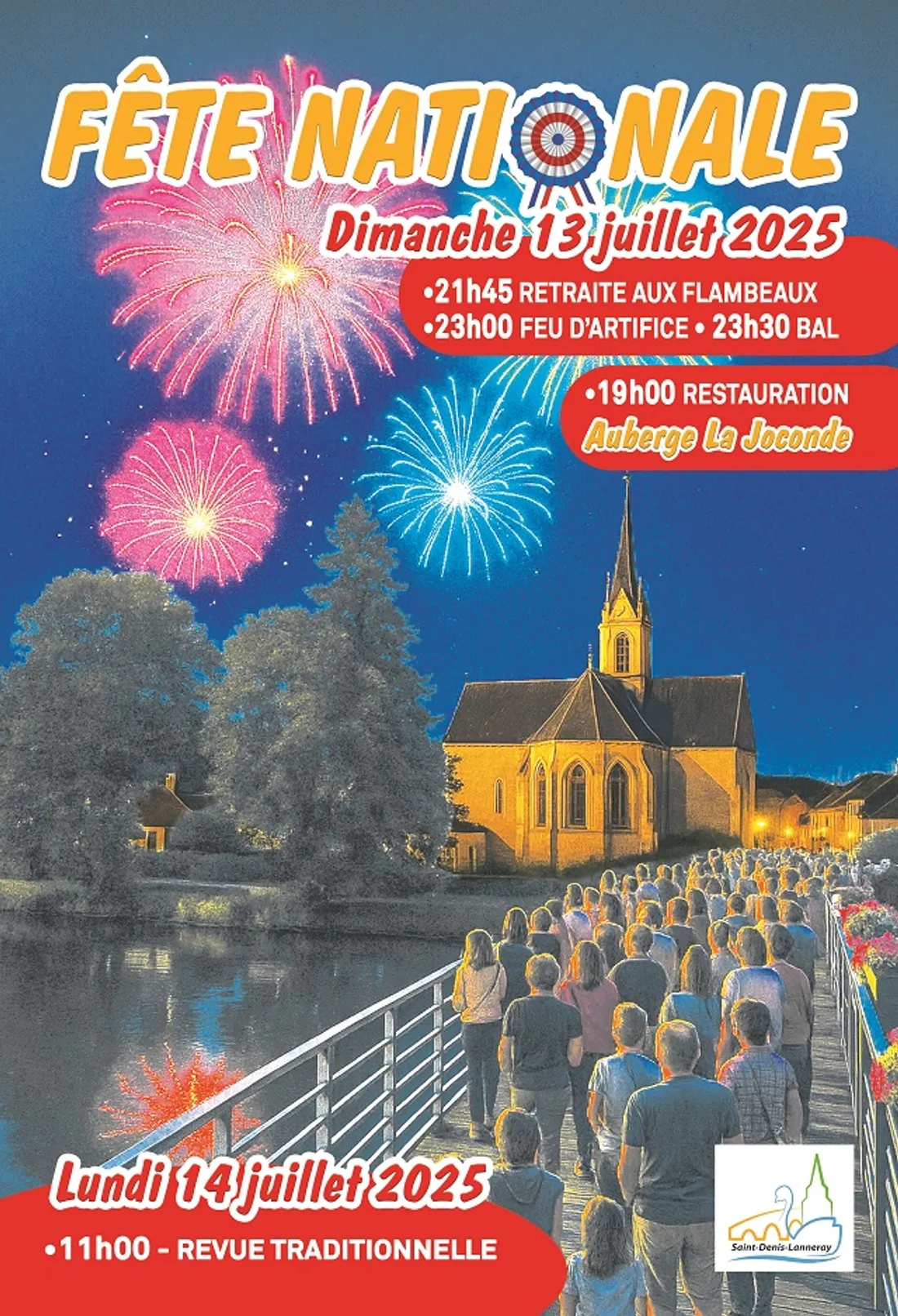 SAINT-DENIS-LES-PONTS - Fête Nationale