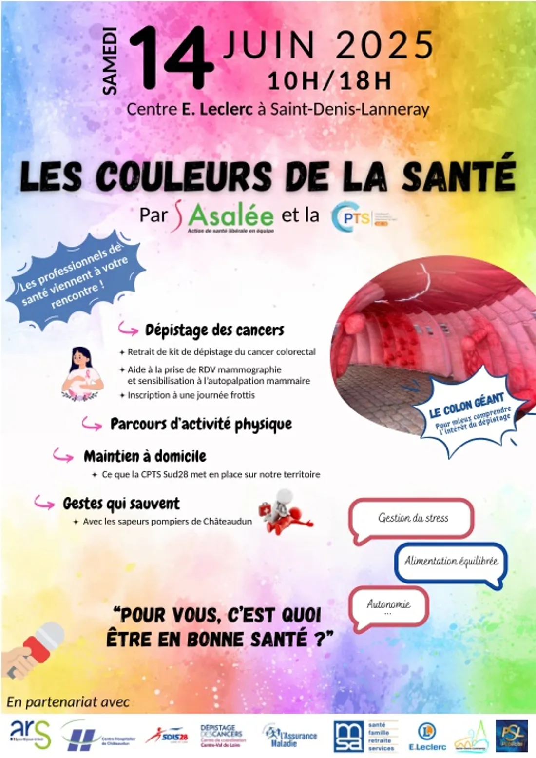 SAINT-DENIS-LES-PONTS - Les Couleurs de la Santé