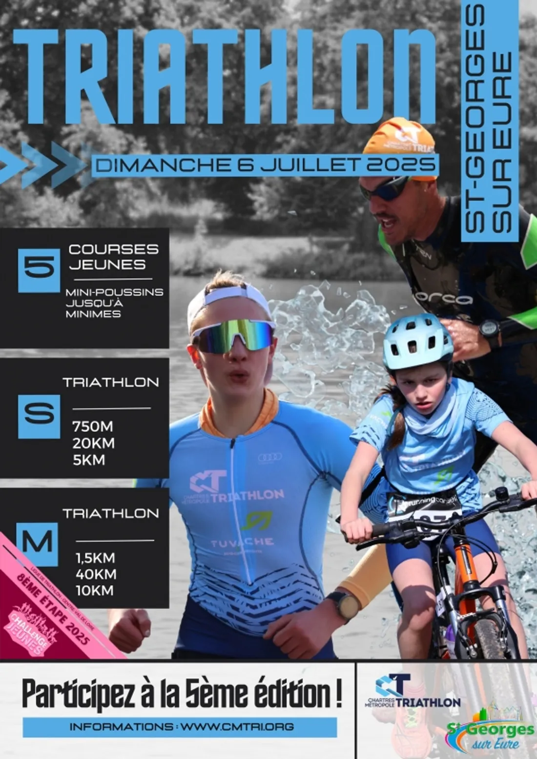 SAINT-GEORGES-SUR-EURE - Triathlon de Saint-Georges-sur-Eure