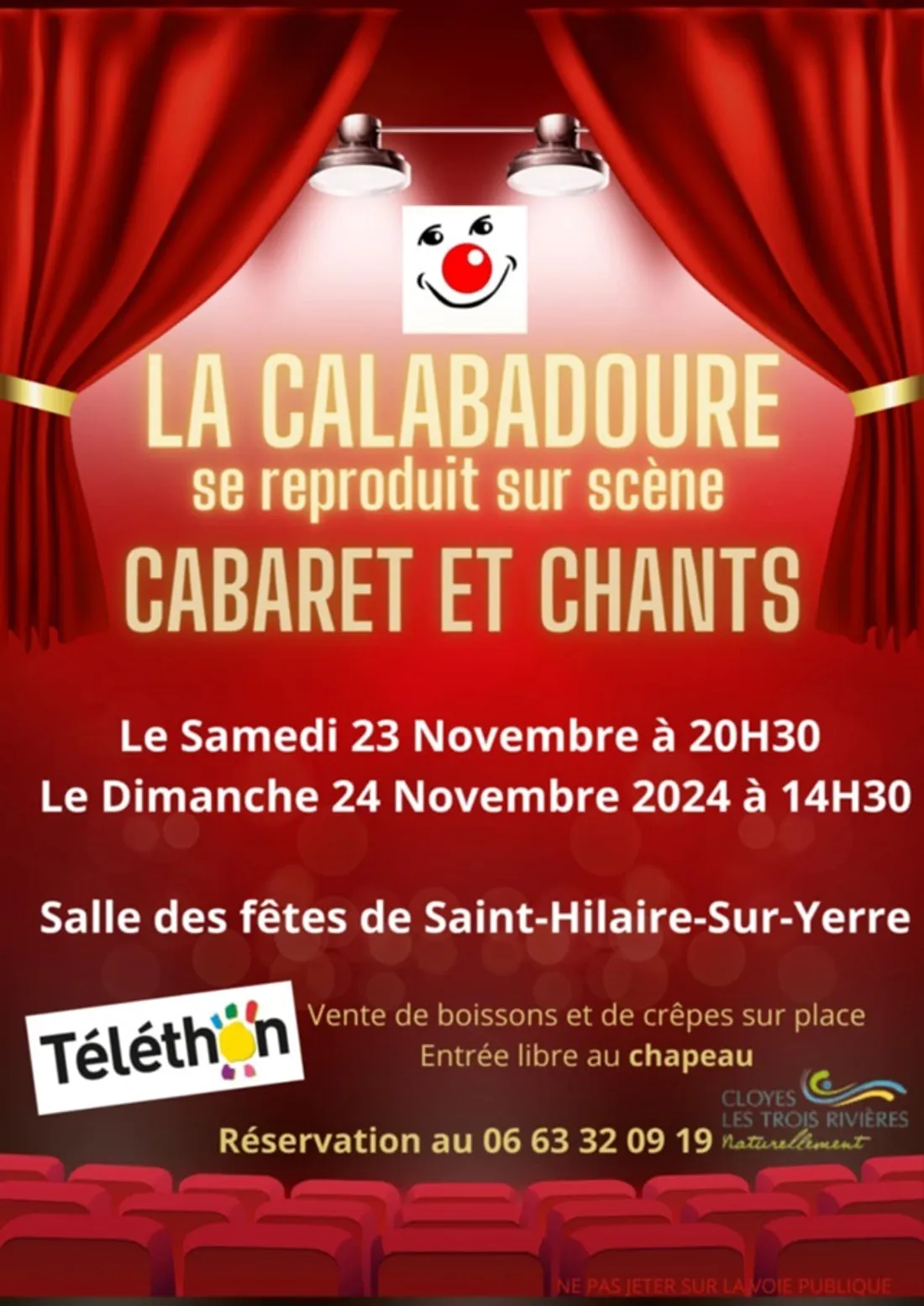 SAINT-HILAIRE-SUR-YERRE - Cabaret et chants par la Calabadoure