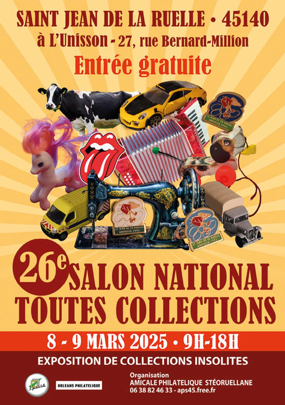SAINT-JEAN-DE-LA-RUELLE (45) - Salon toutes collections