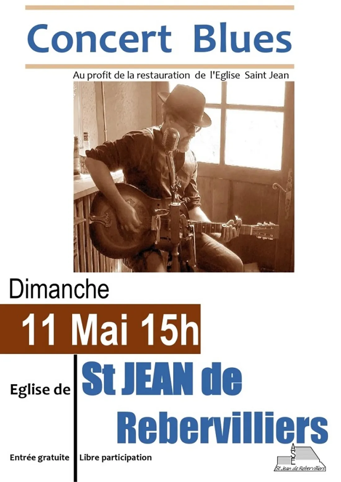 SAINT-JEAN-DE-REBERVILLIERS - Concert Blues