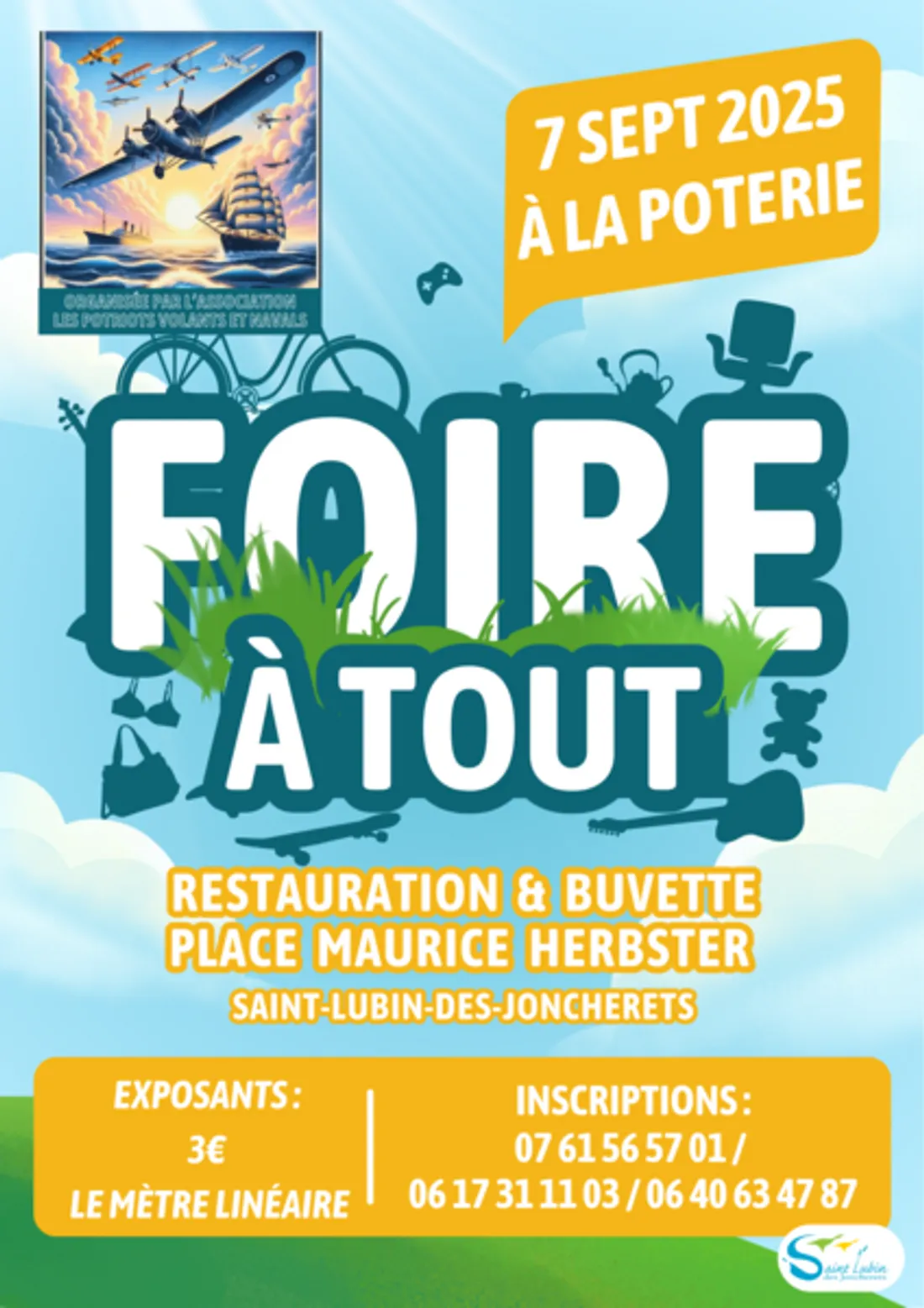 SAINT-LUBIN-DES-JONCHERETS - Foire à tout à la Poterie