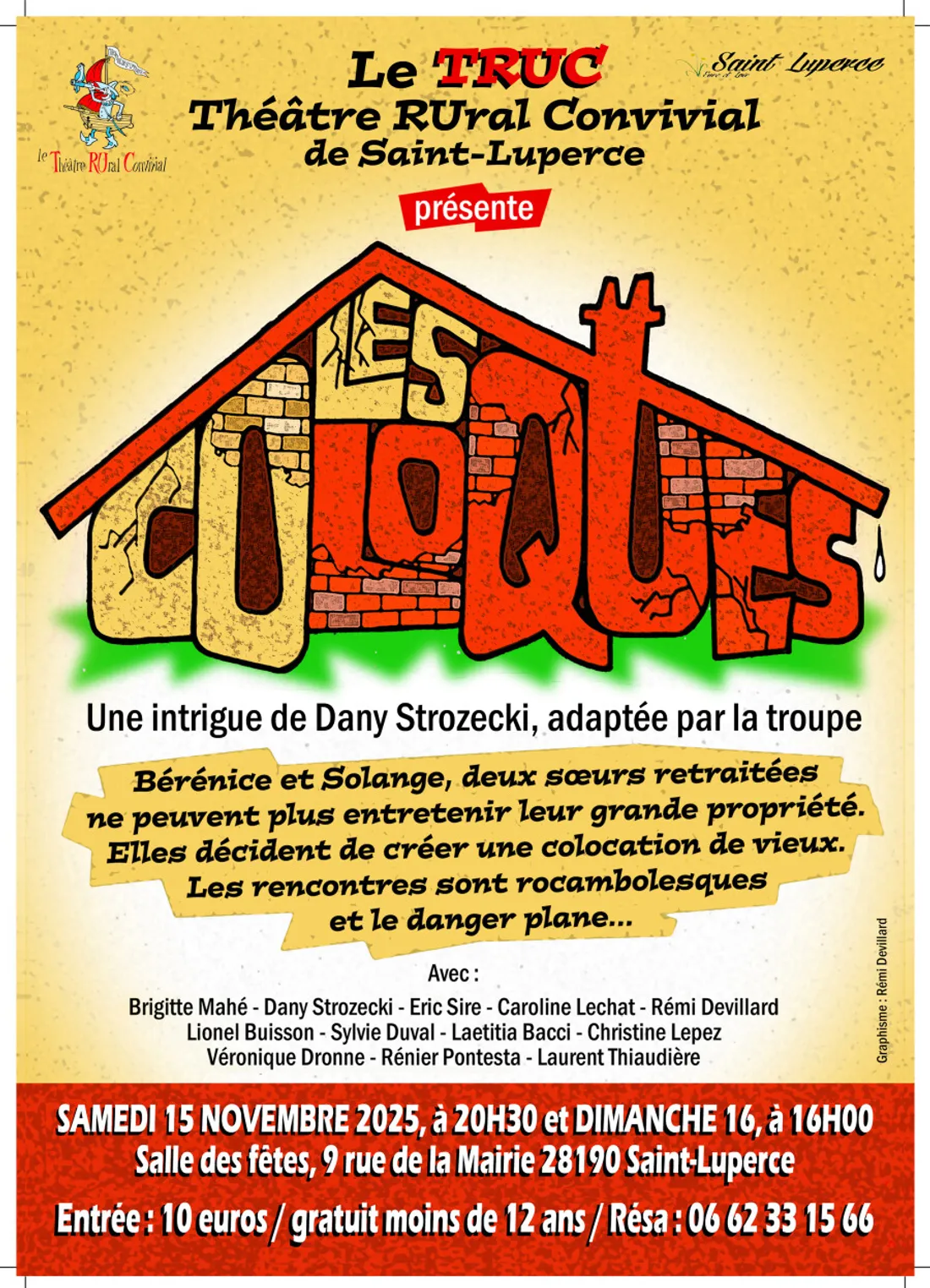 SAINT-LUPERCE - Théâtre : Les Coloques