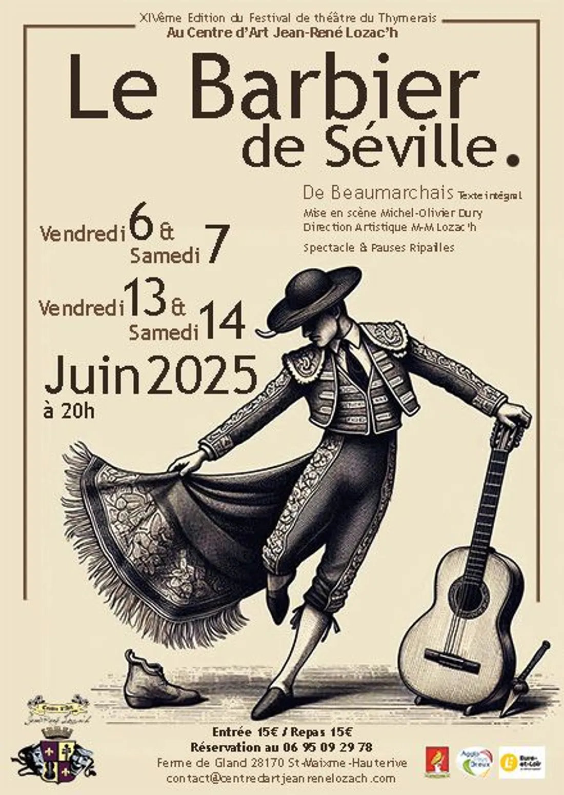 SAINT-MAIXME-HAUTERIVE - Théâtre : Le Barbier de Séville
