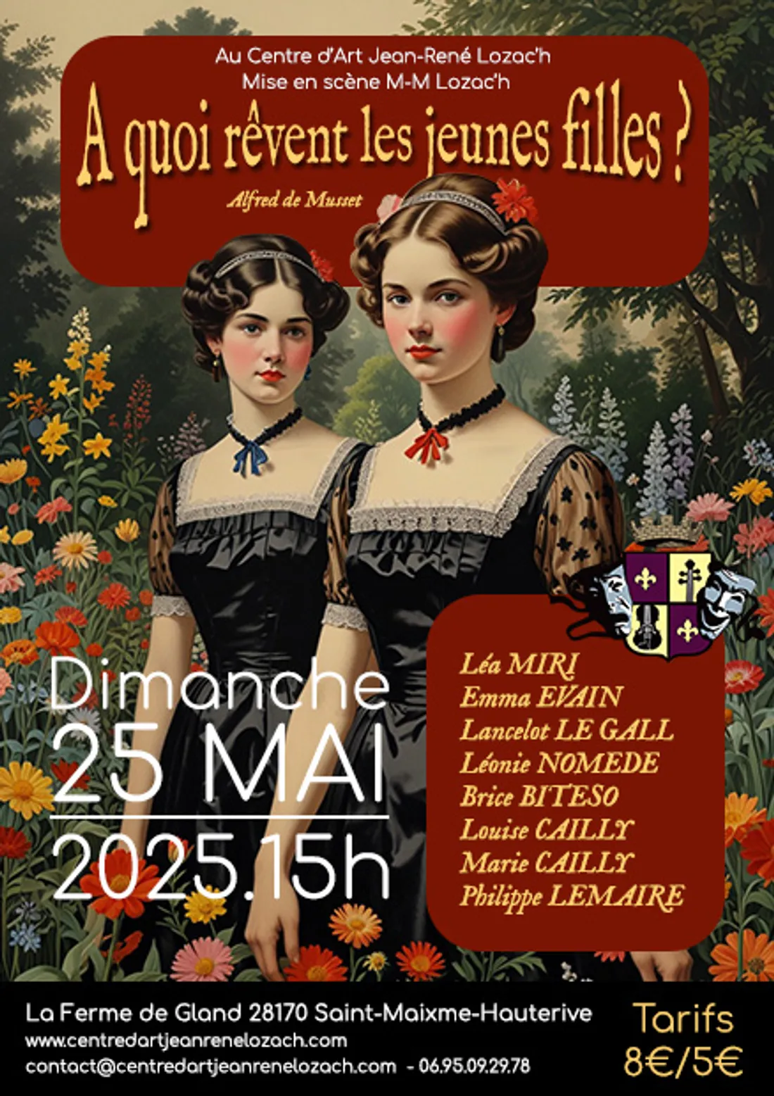 SAINT-MAIXME-HAUTERIVE - Théâtre : A quoi rêvent les jeunes filles