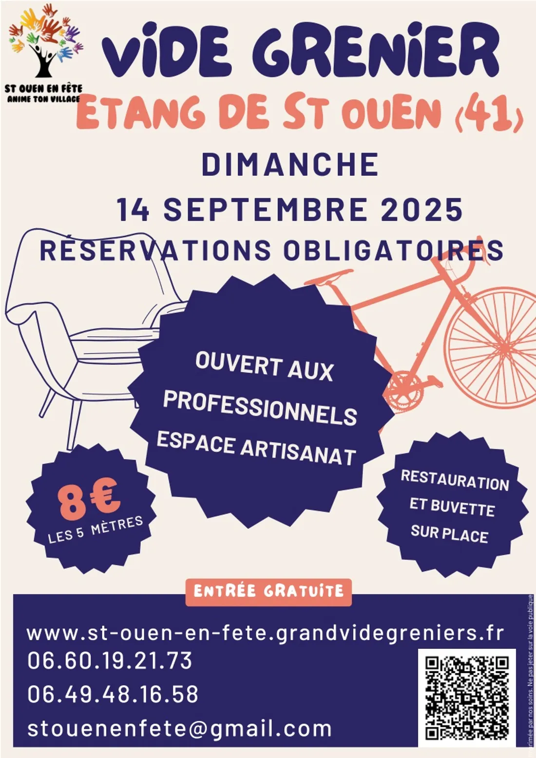 SAINT-OUEN (41) - Vide-greniers de Saint-Ouen en Fête