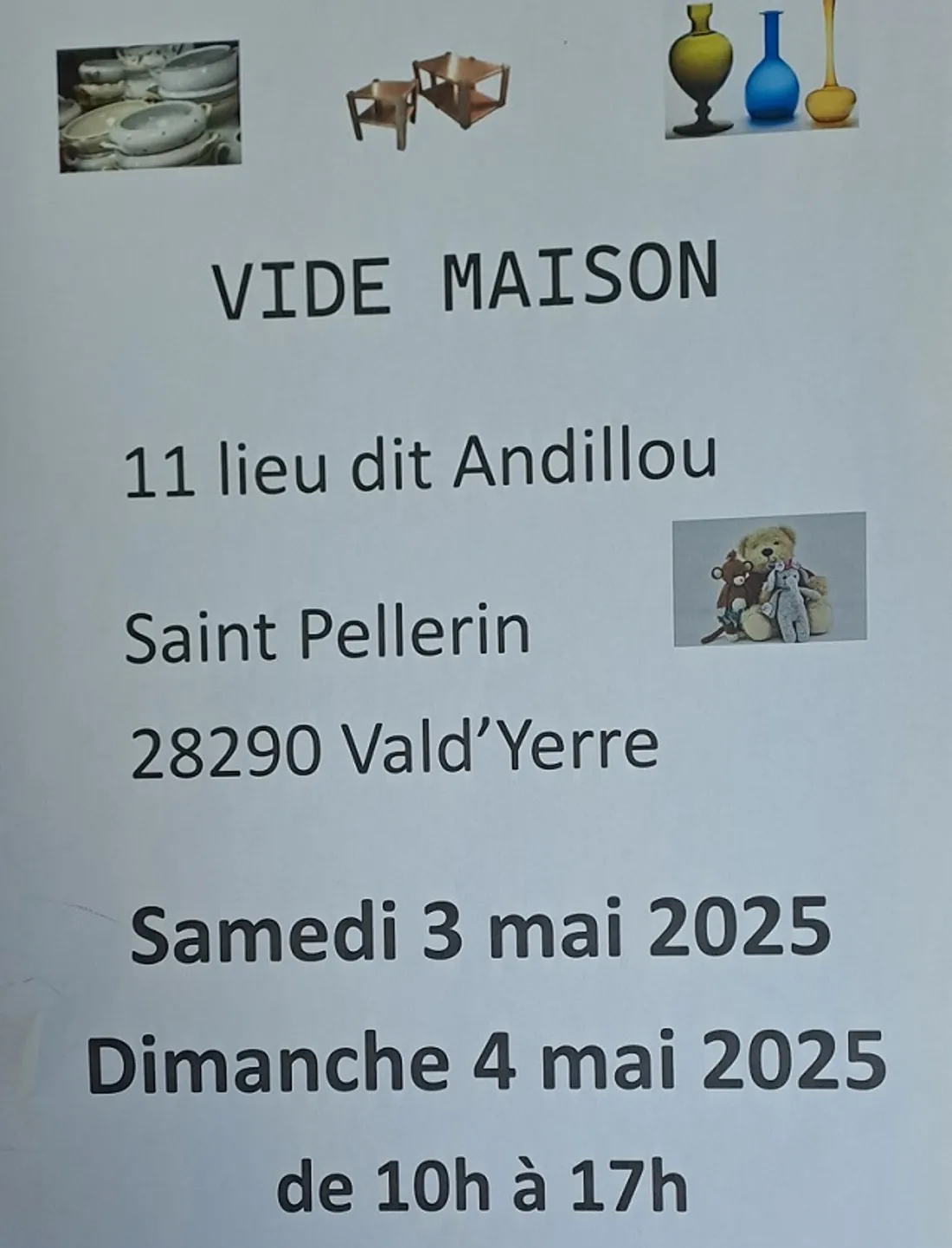 SAINT-PELLERIN - Vide maison à Andillou