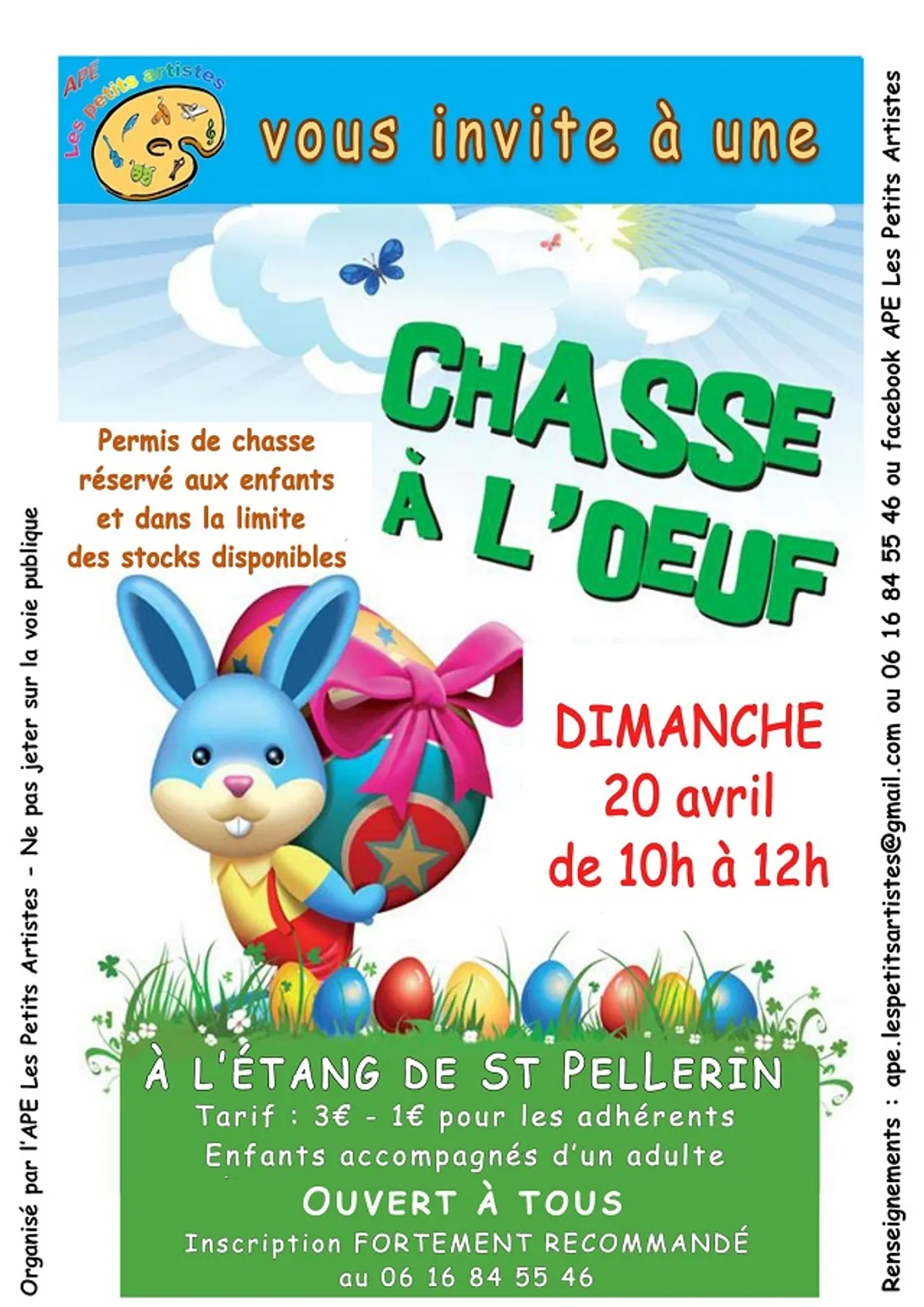 SAINT-PELLERIN - Chasse à l’œuf 