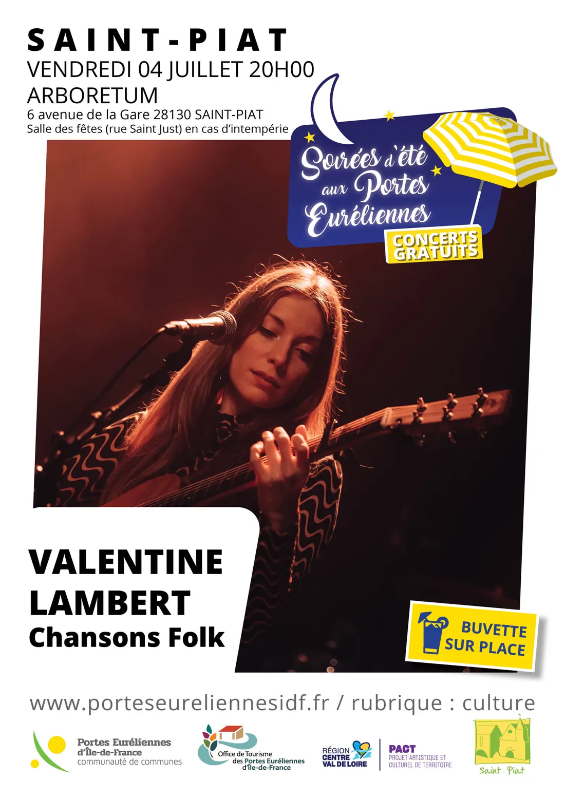 SAINT-PIAT - Concert : Valentine Lambert