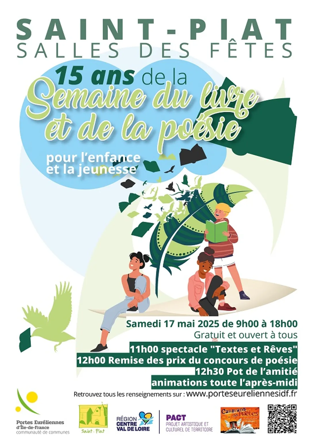 SAINT-PIAT - Fête du Livre et de la Poésie pour l'Enfance et la Jeunesse