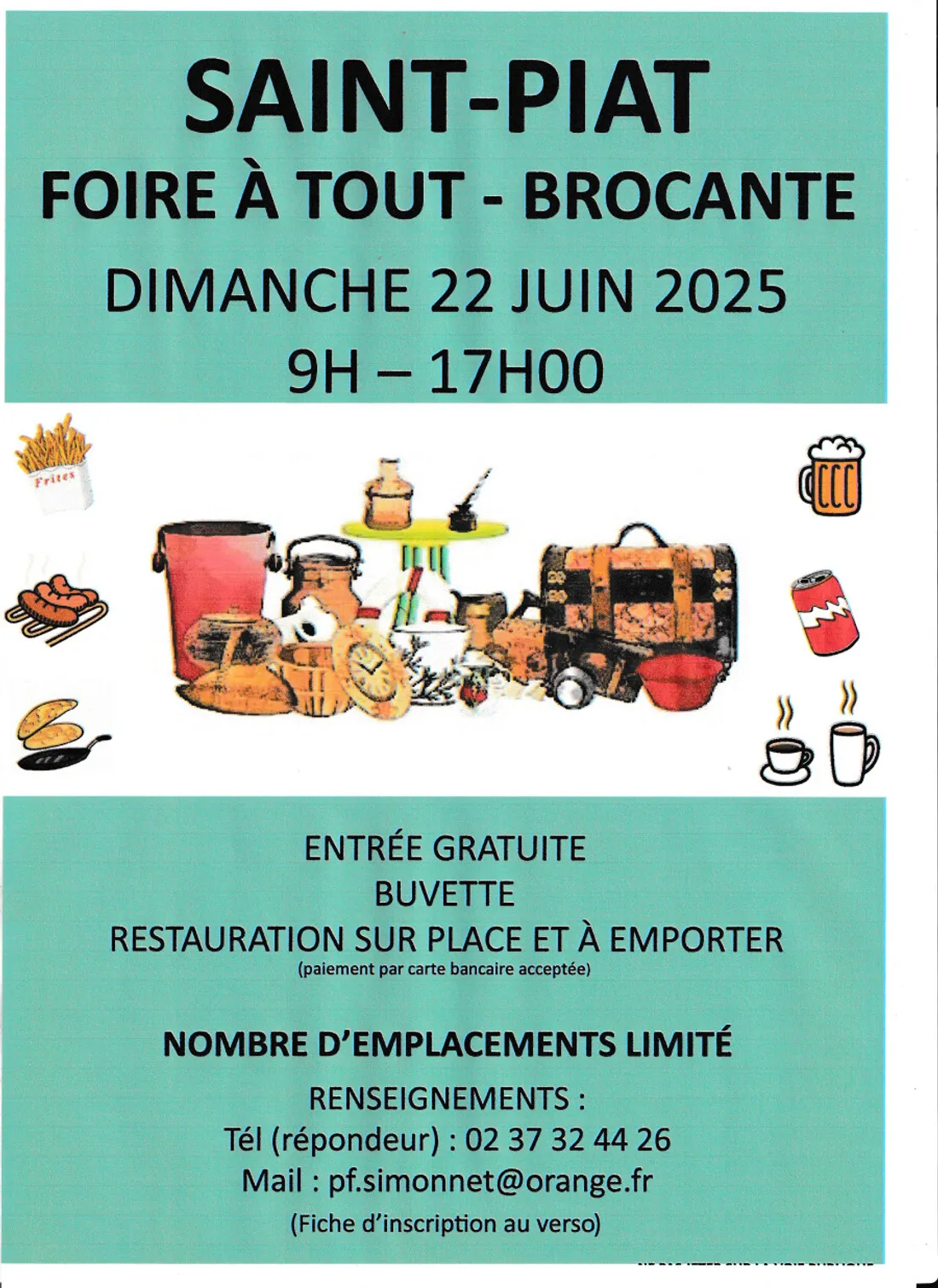 SAINT-PIAT - Foire à tout