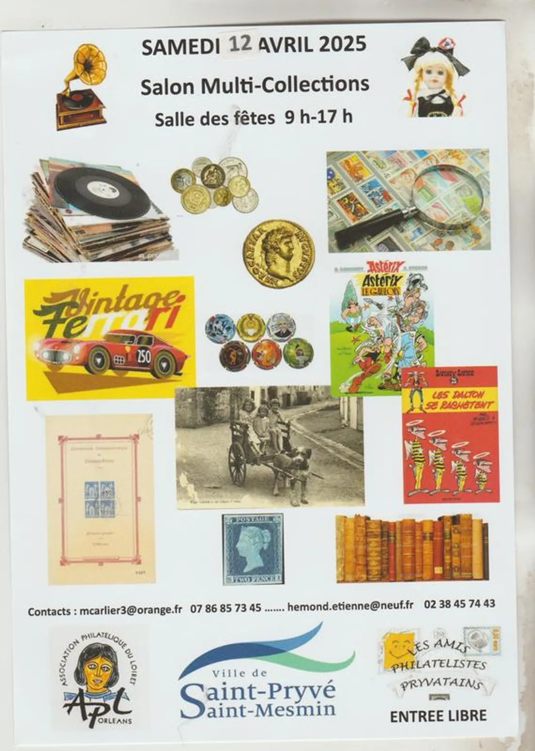 SAINT-PRYVÉ-SAINT-MESMIN (45) - 12e salon multi-collections