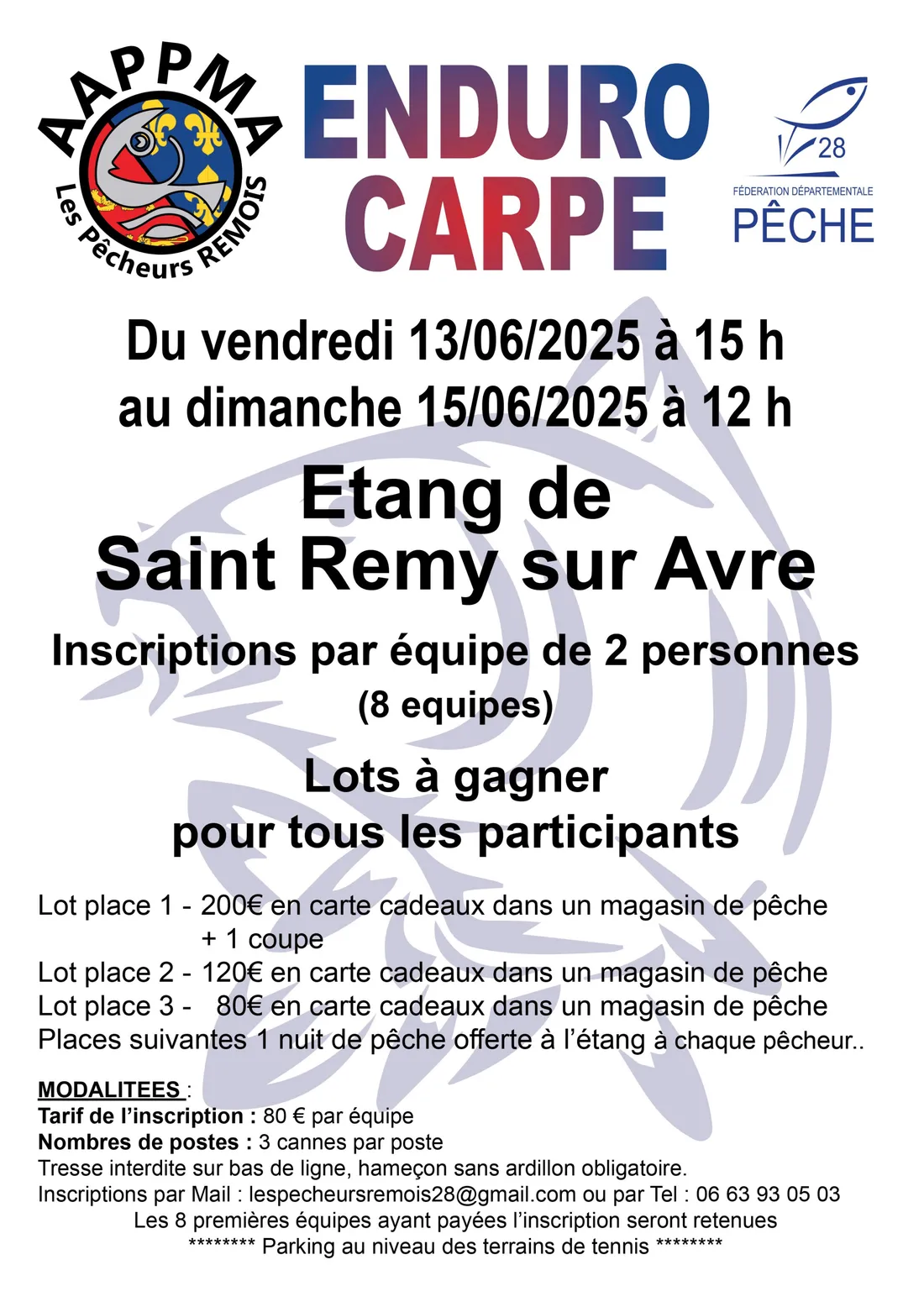 SAINT-RÉMY-SUR-AVRE - Enduro carpe