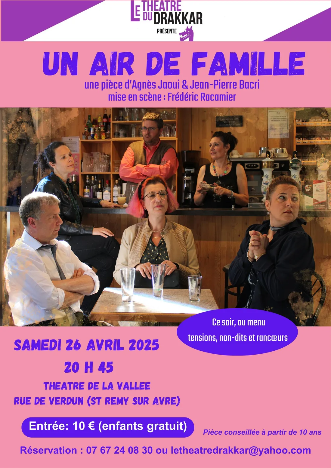 SAINT-RÉMY-SUR-AVRE - Théâtre : Un air de famille