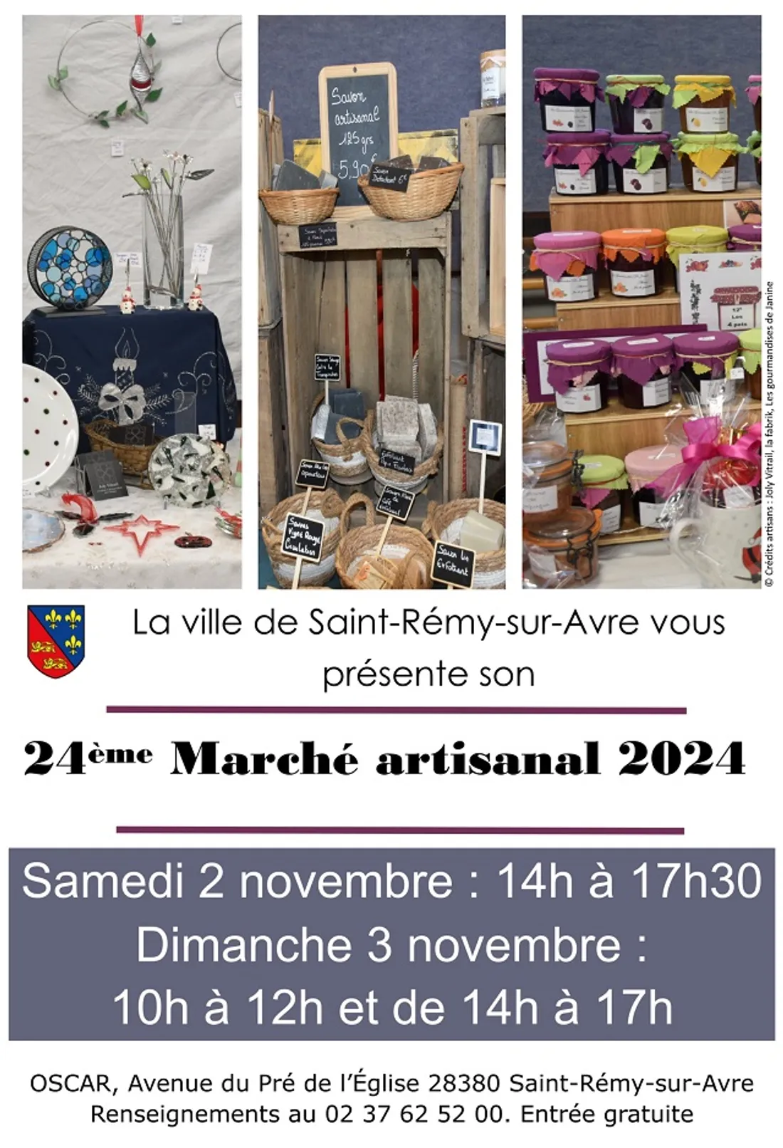 SAINT-RÉMY-SUR-AVRE - 24e Marché artisanal
