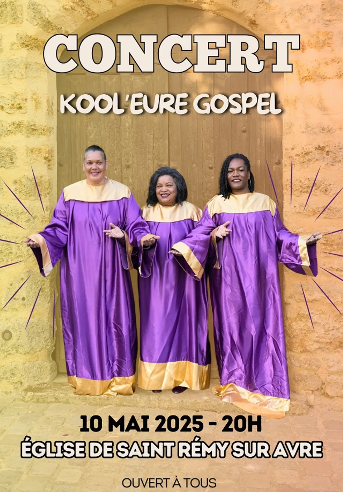 SAINT-RÉMY-SUR-AVRE - Concert gospel par le groupe Kool'Eure Gospel