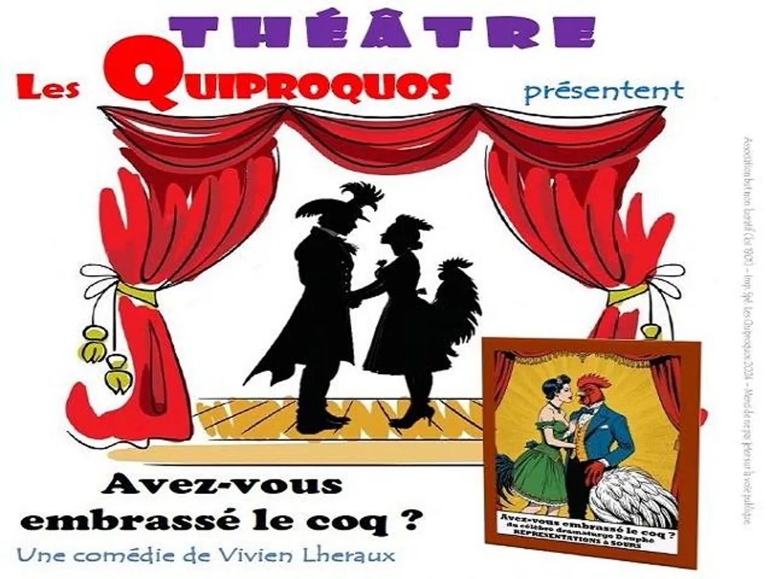 SAINT-RÉMY-SUR-AVRE - Théâtre : Avez-vous embrassé le coq ?