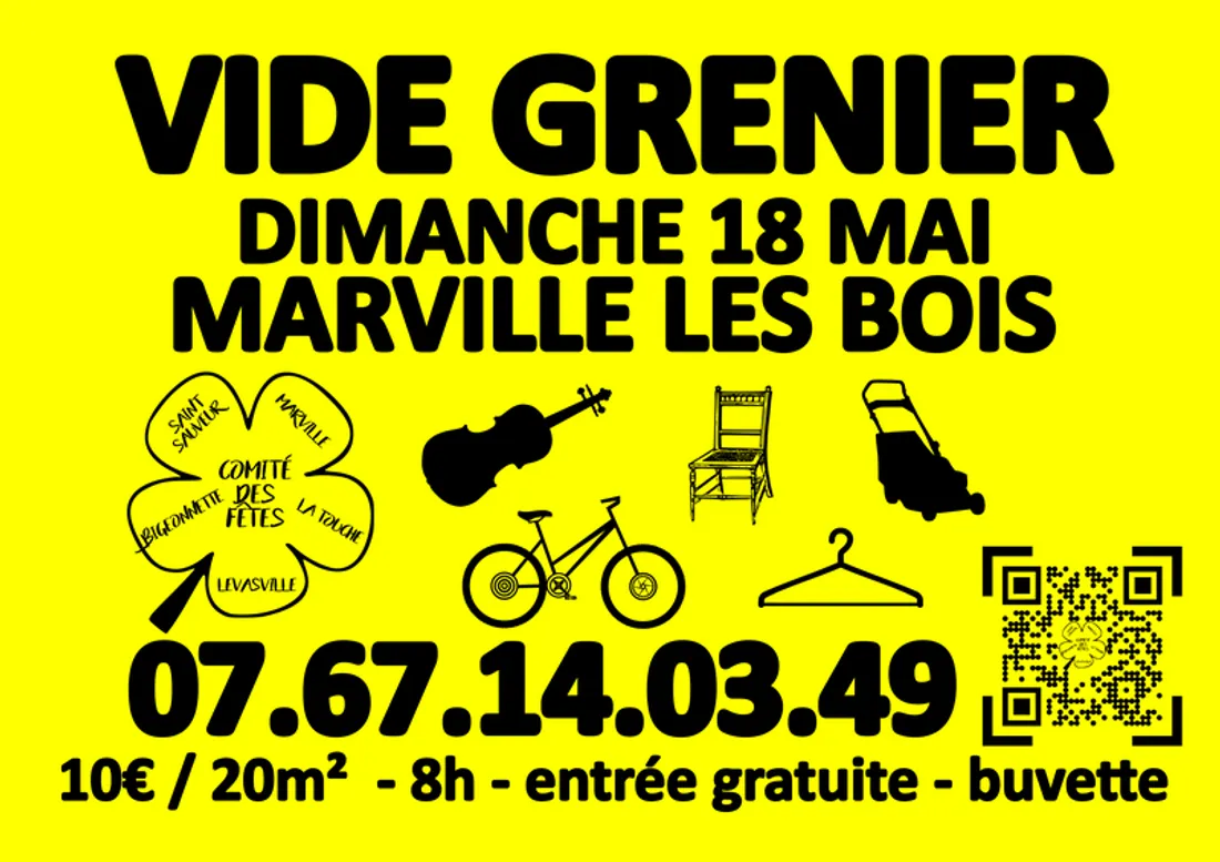 SAINT-SAUVEUR-MARVILLE - Vide-greniers du comité des fêtes