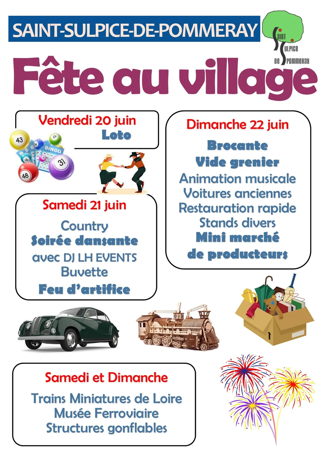 SAINT-SULPICE-DE-POMMERAY (41) -  fete du village