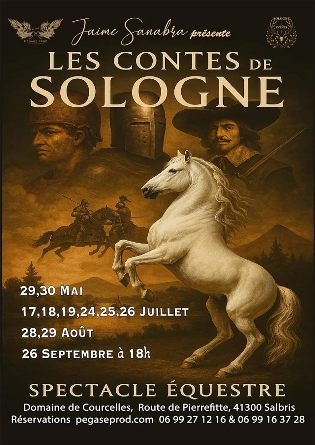 SALBRIS (41) - Spectacle équestre : Les Contes de Sologne