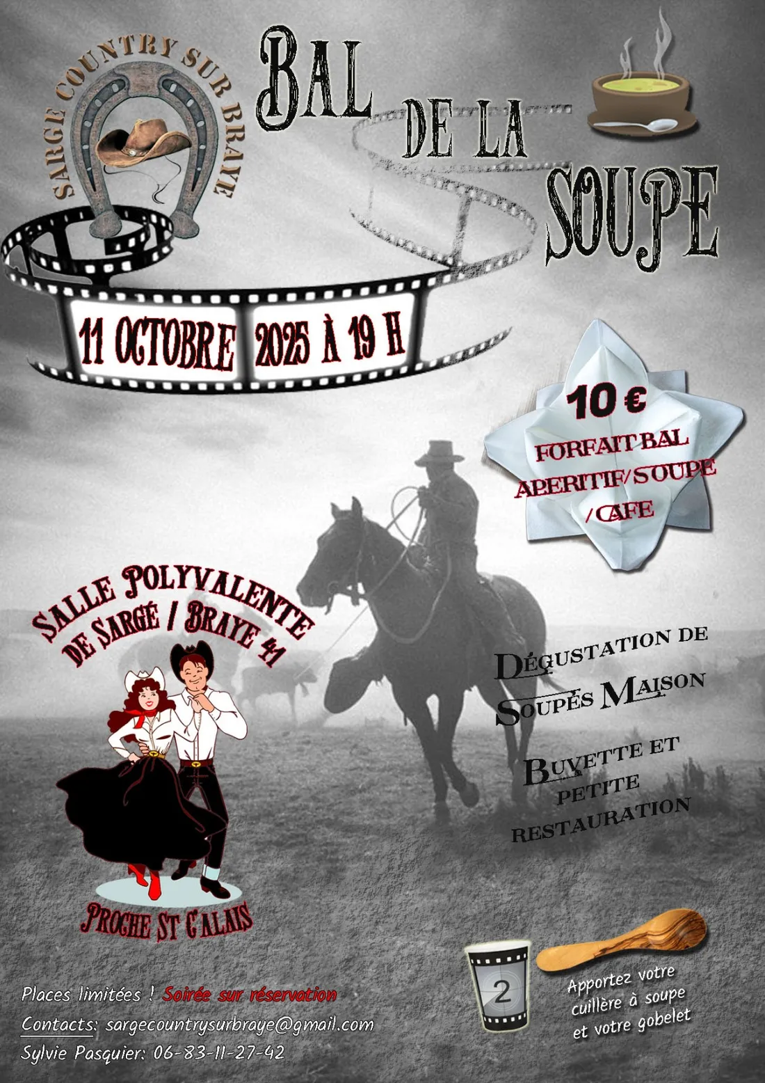 SARGÉ-SUR-BRAYE (41) - Bal de la soupe