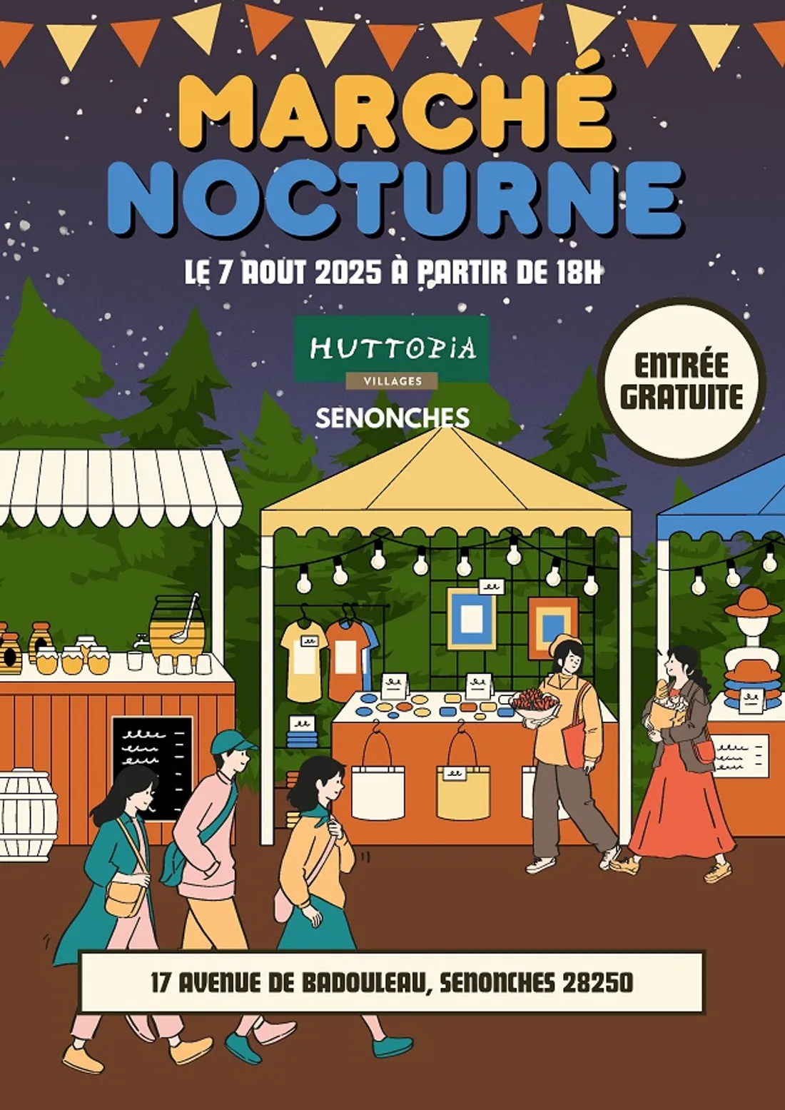 SENONCHES - Marché nocturne
