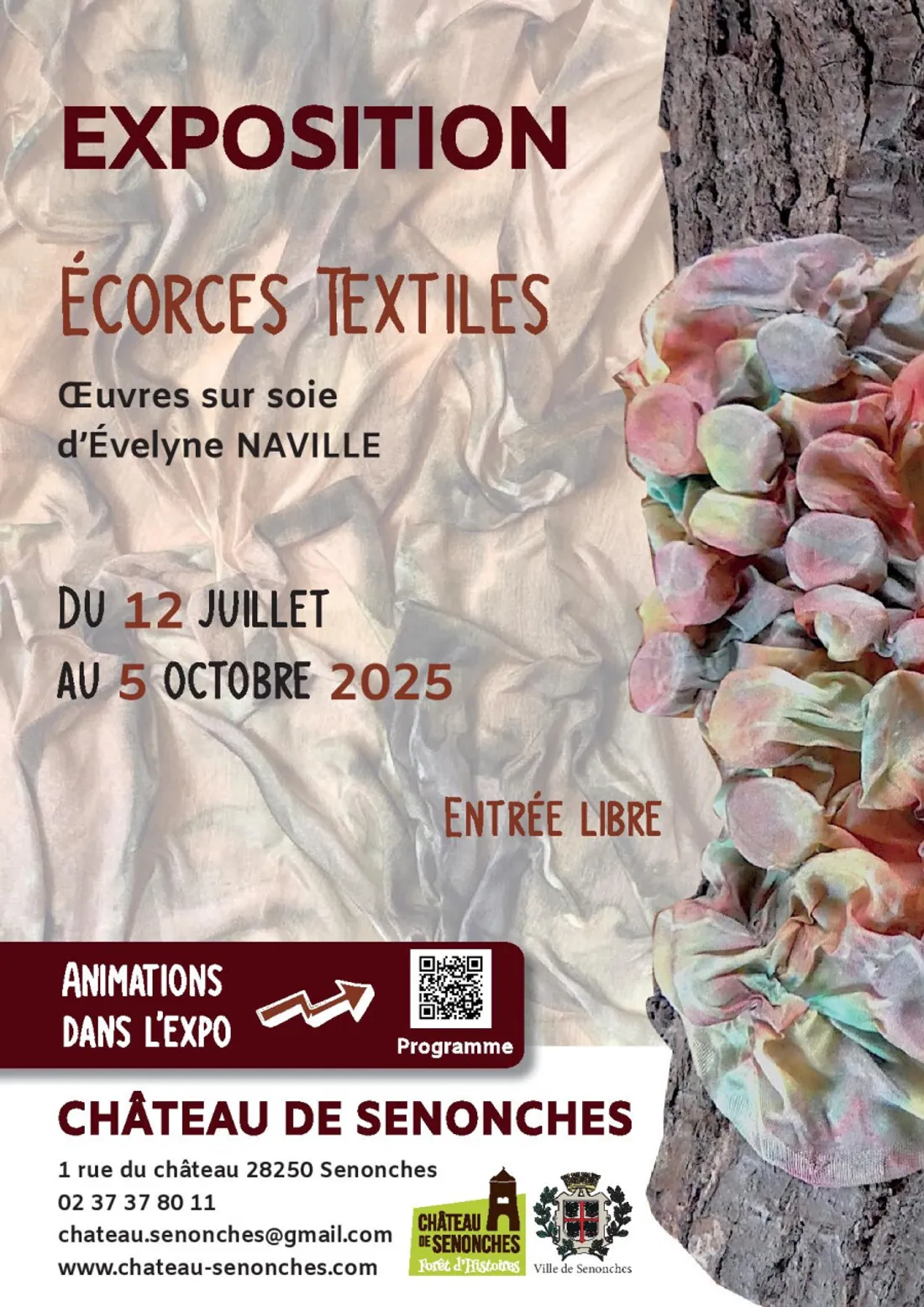 SENONCHES - Exposition : Écorces textiles