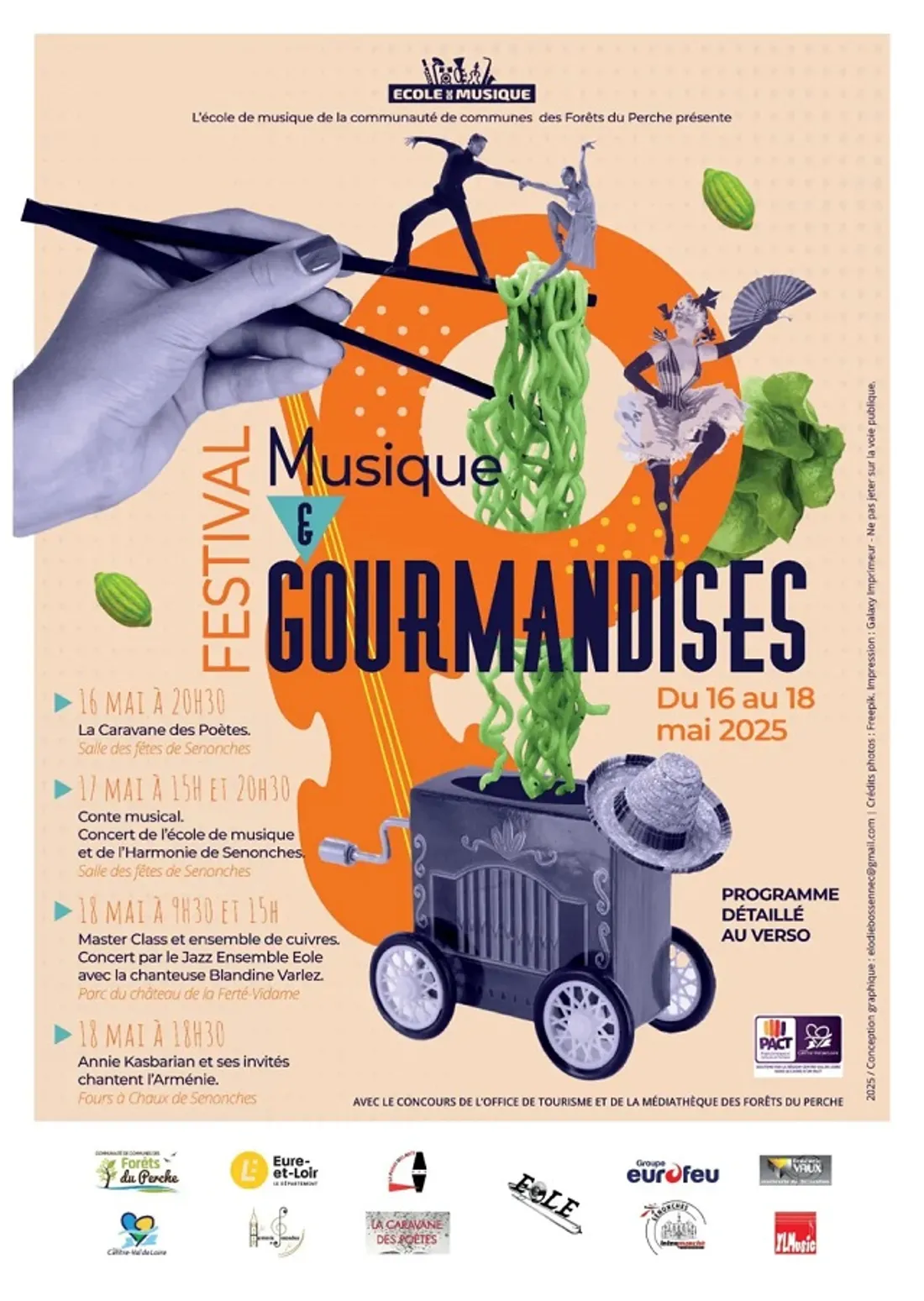 SENONCHES / LA FERTÉ-VIDAME - Festival Musique & Gourmandises