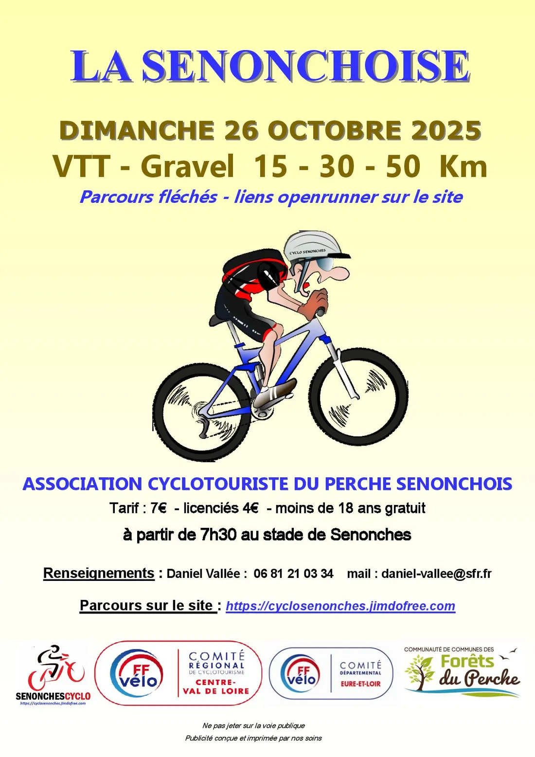 SENONCHES - Vtt : La Senonchoise